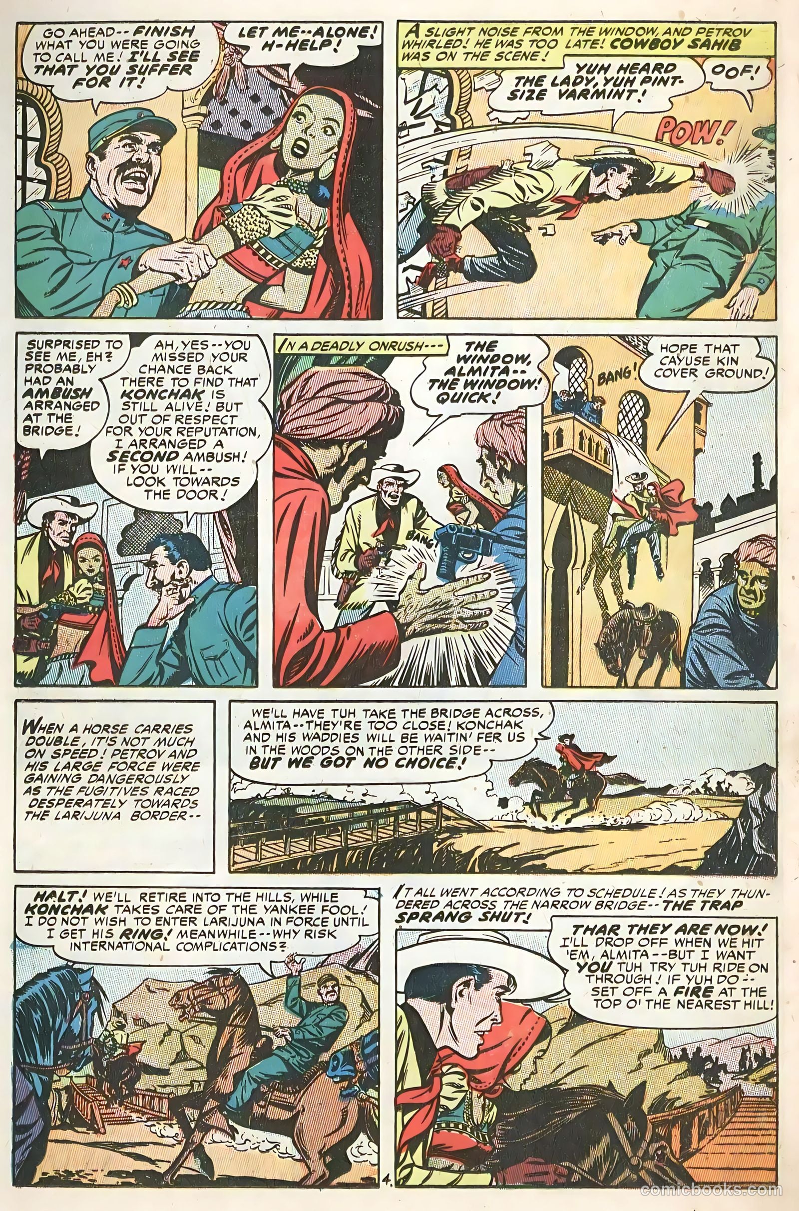 The Hooded Horseman #18 (1954) — page 16 of 36