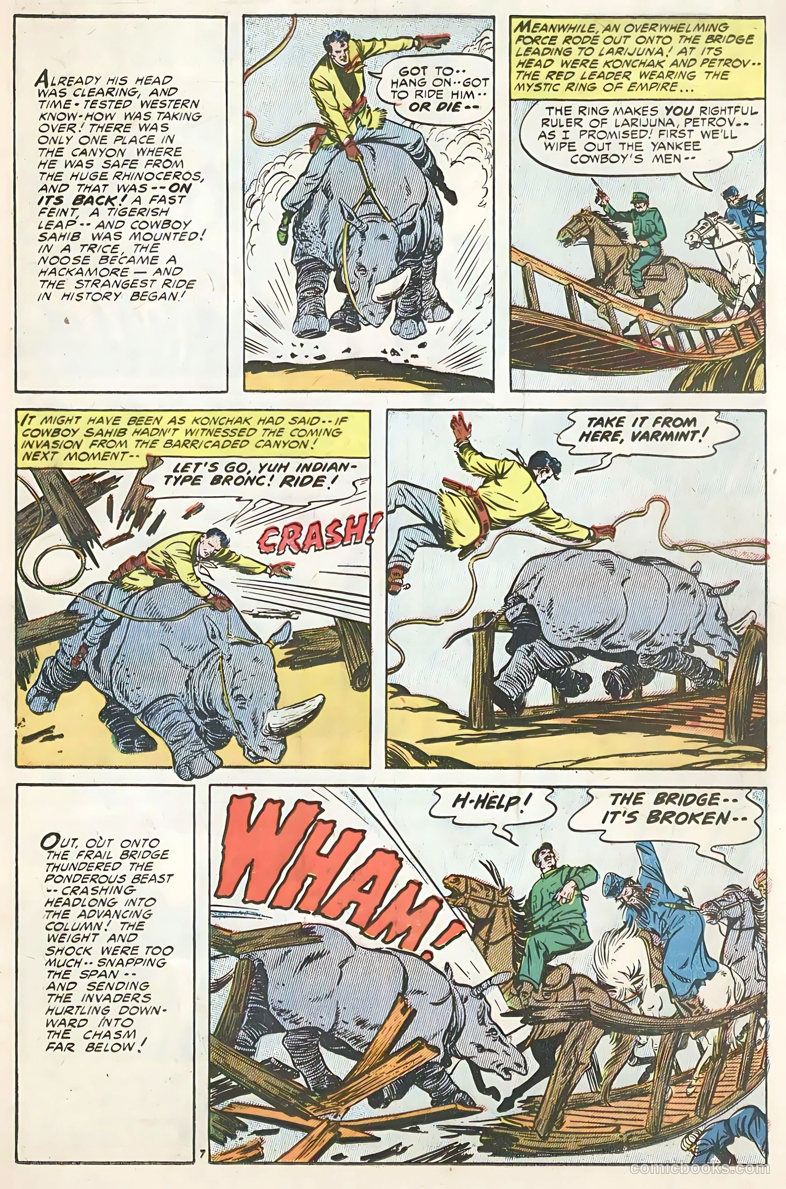 The Hooded Horseman #18 (1954) — page 19 of 36