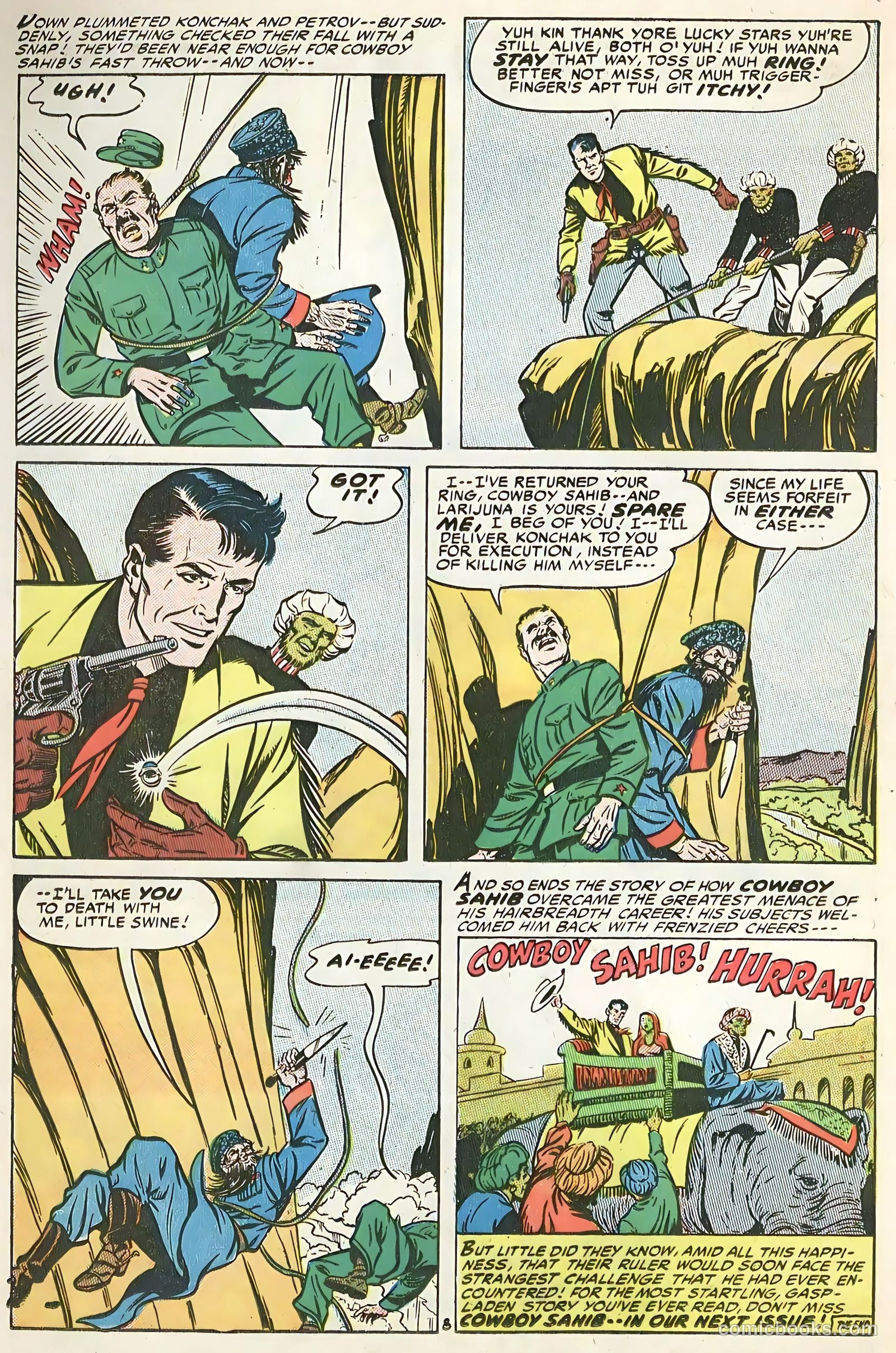 The Hooded Horseman #18 (1954) — page 20 of 36