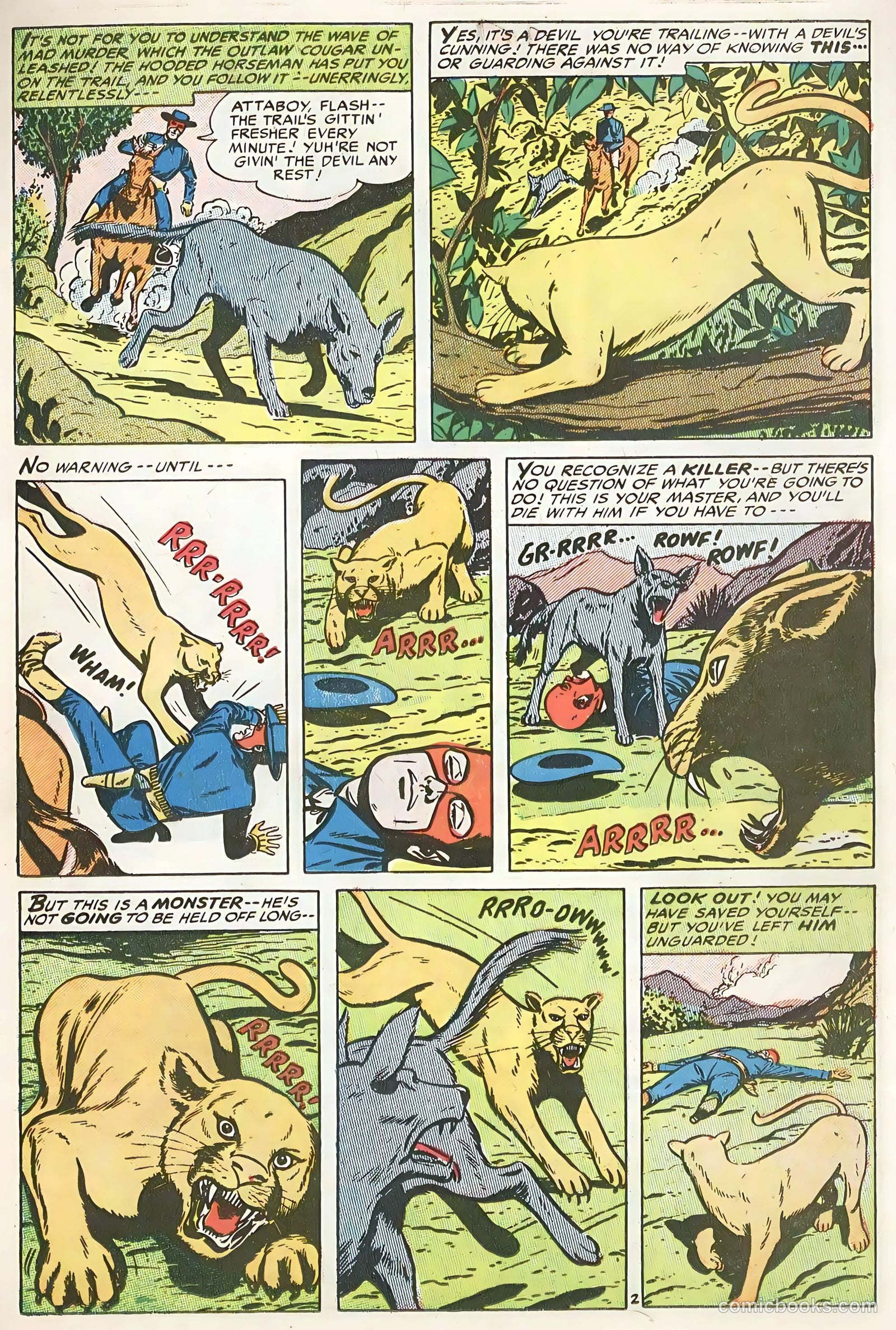 The Hooded Horseman #18 (1954) — page 23 of 36