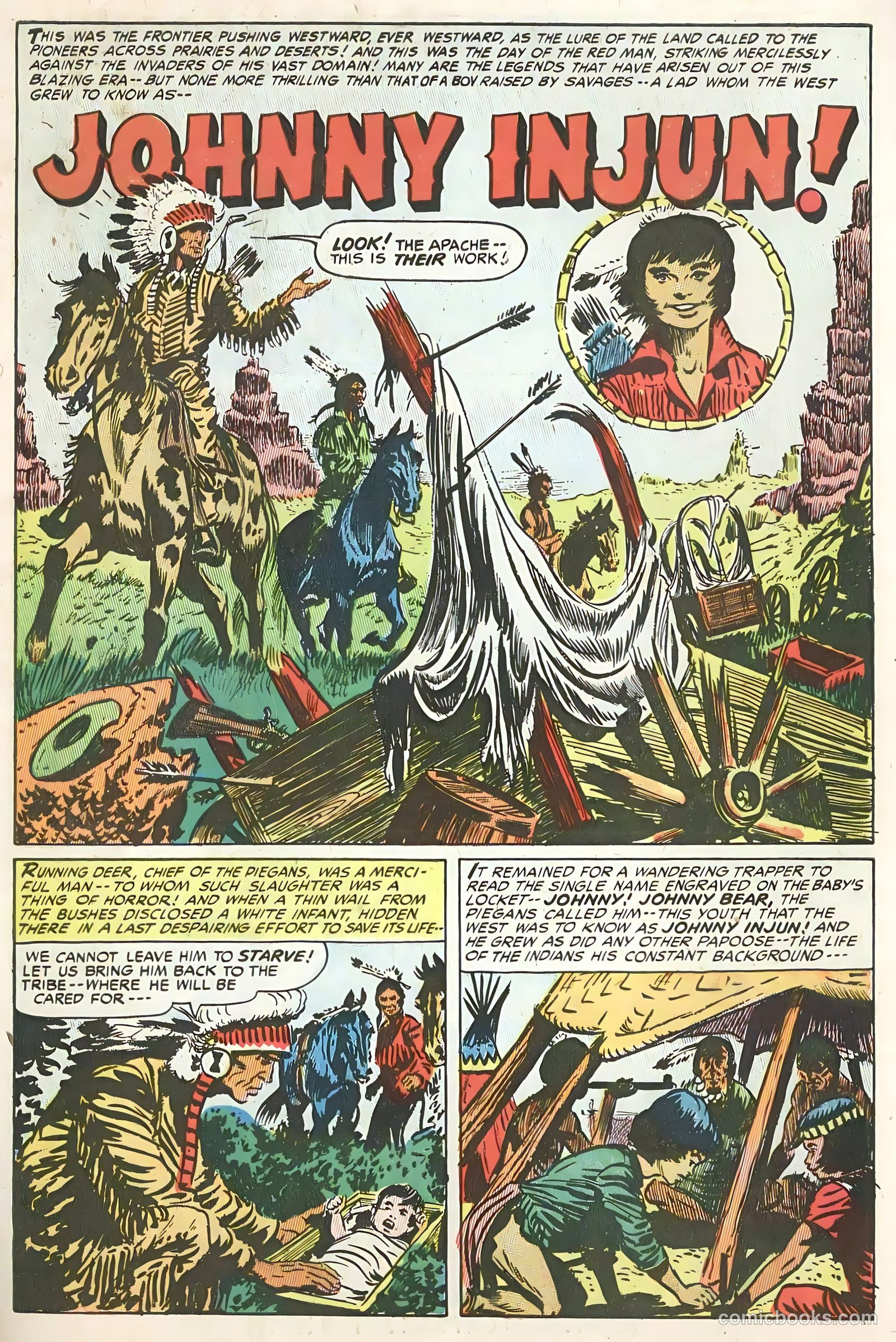The Hooded Horseman #18 (1954) — page 27 of 36