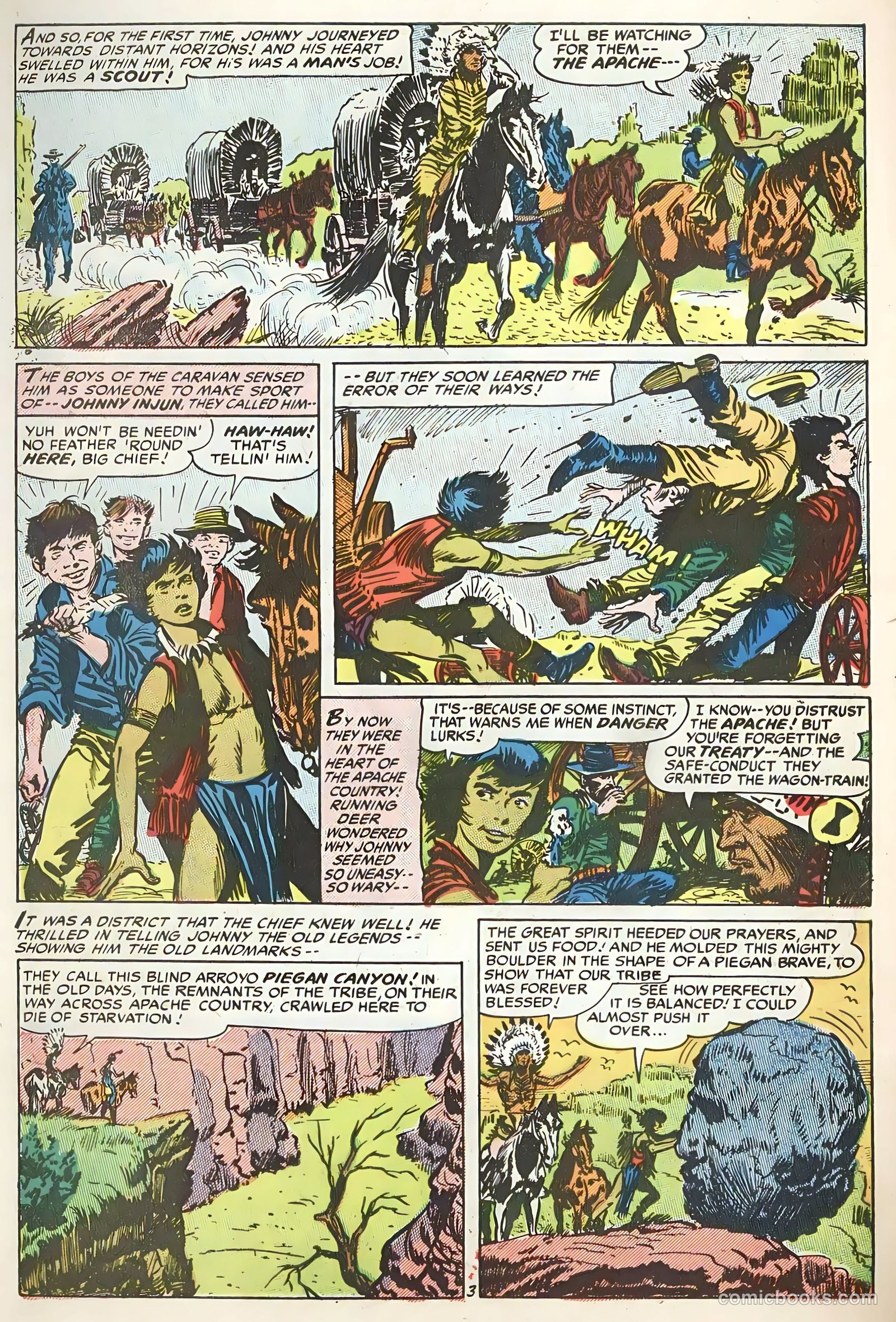 The Hooded Horseman #18 (1954) — page 30 of 36