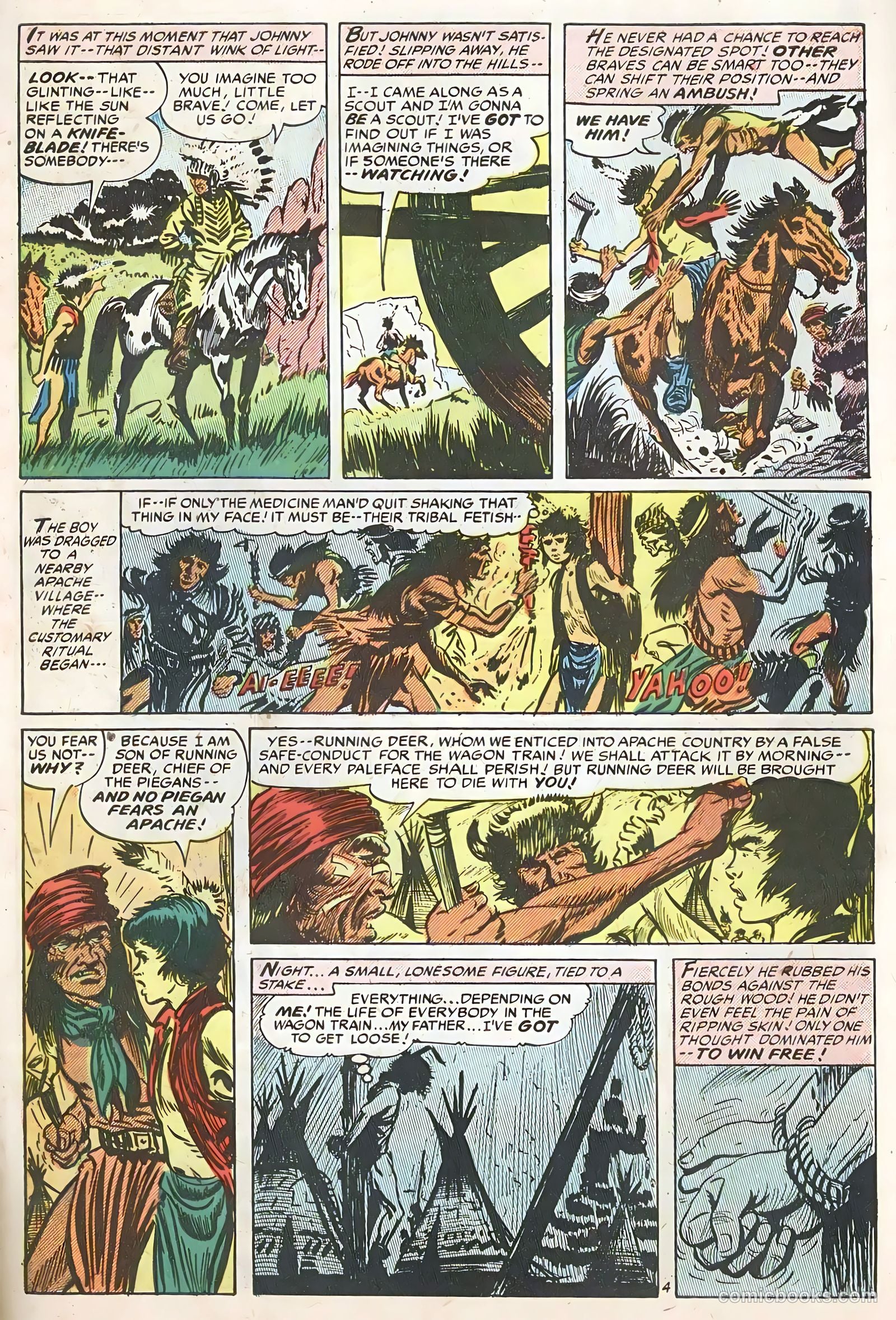The Hooded Horseman #18 (1954) — page 31 of 36