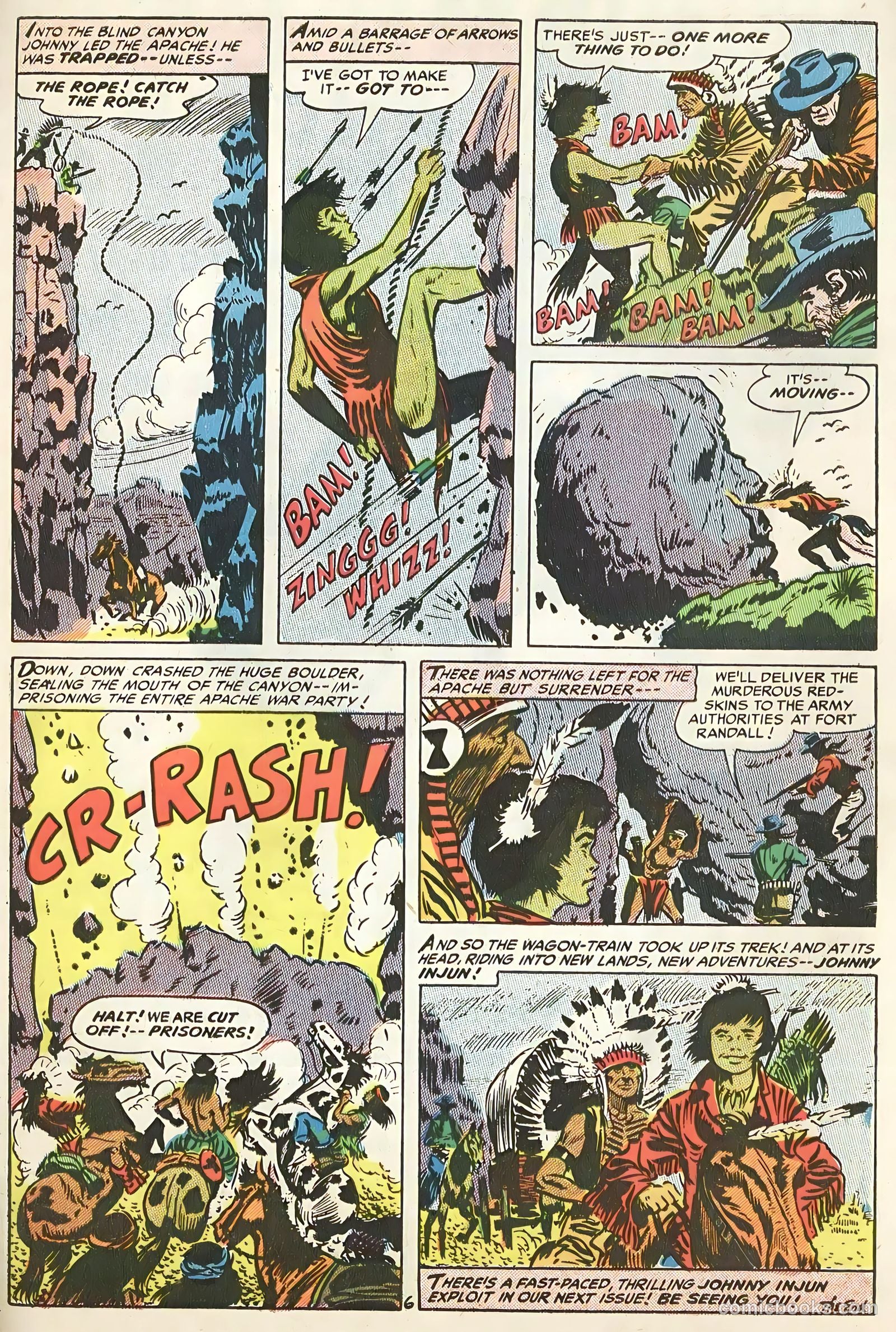 The Hooded Horseman #18 (1954) — page 33 of 36