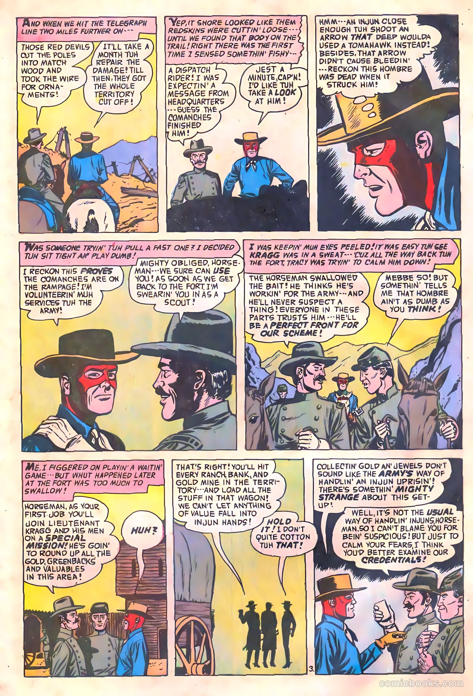 The Hooded Horseman #19 (1955) — page 5 of 36