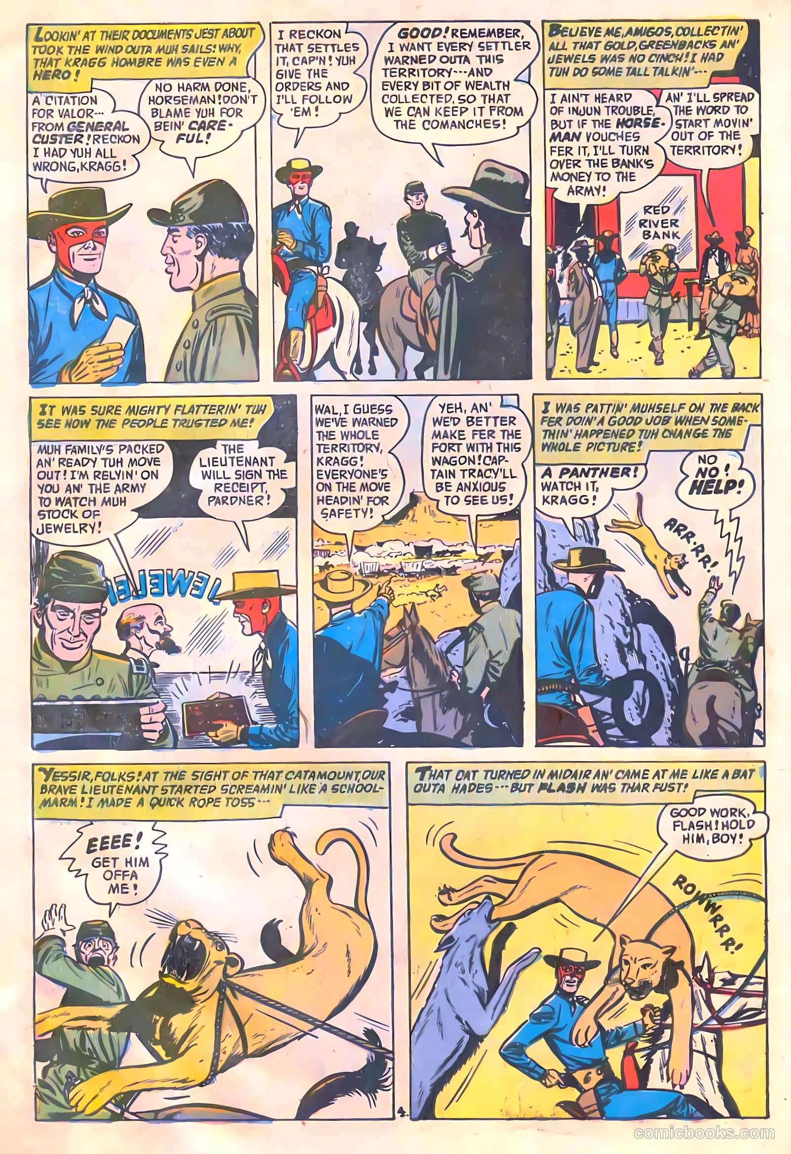 The Hooded Horseman #19 (1955) — page 6 of 36