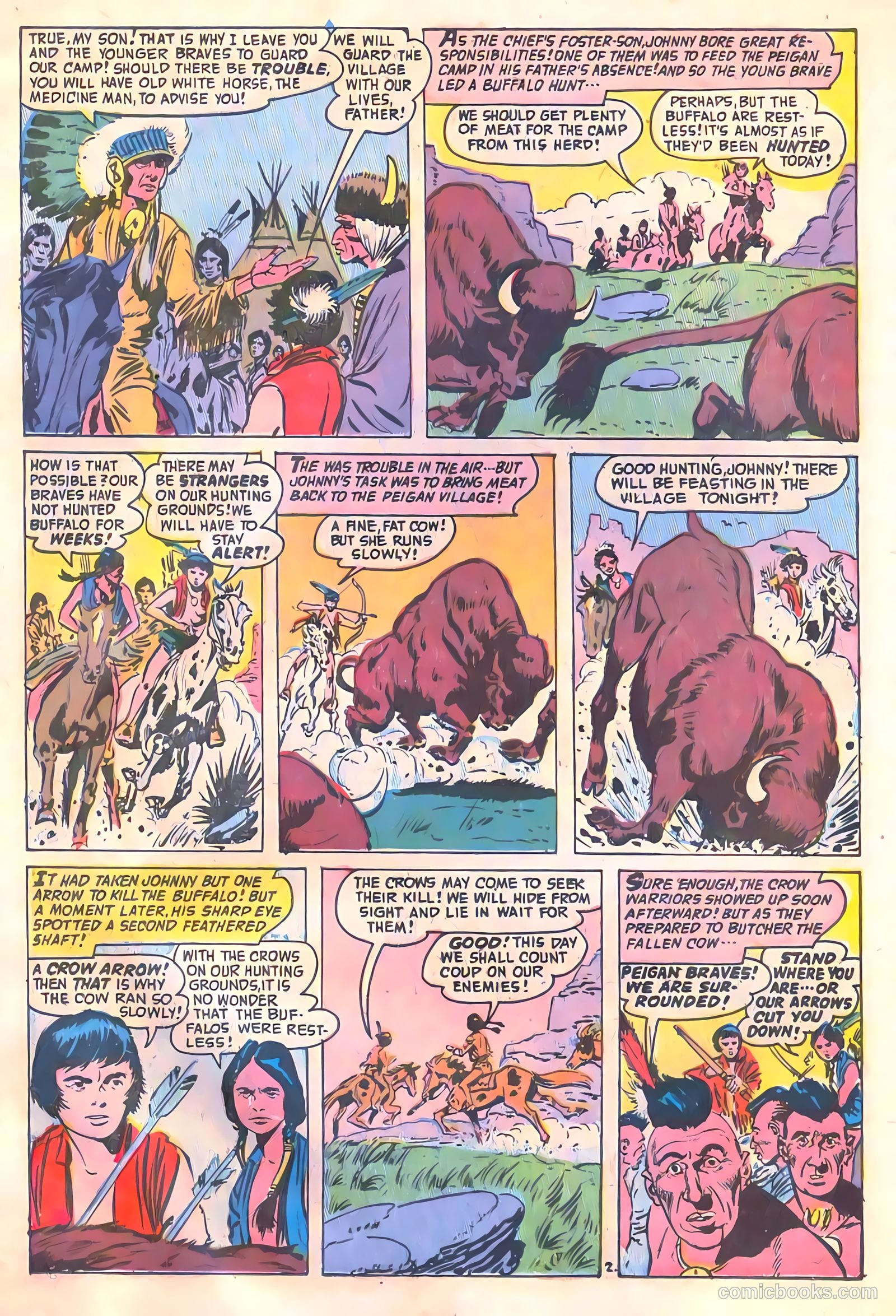 The Hooded Horseman #19 (1955) — page 14 of 36