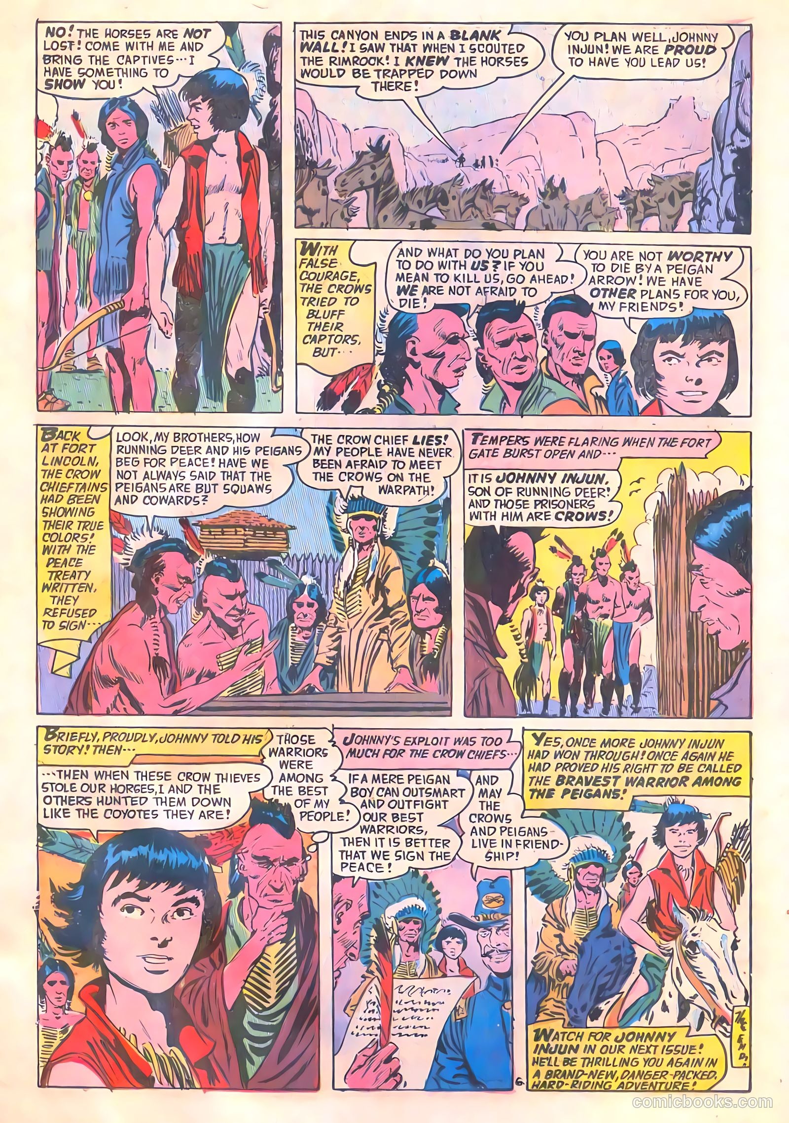 The Hooded Horseman #19 (1955) — page 18 of 36
