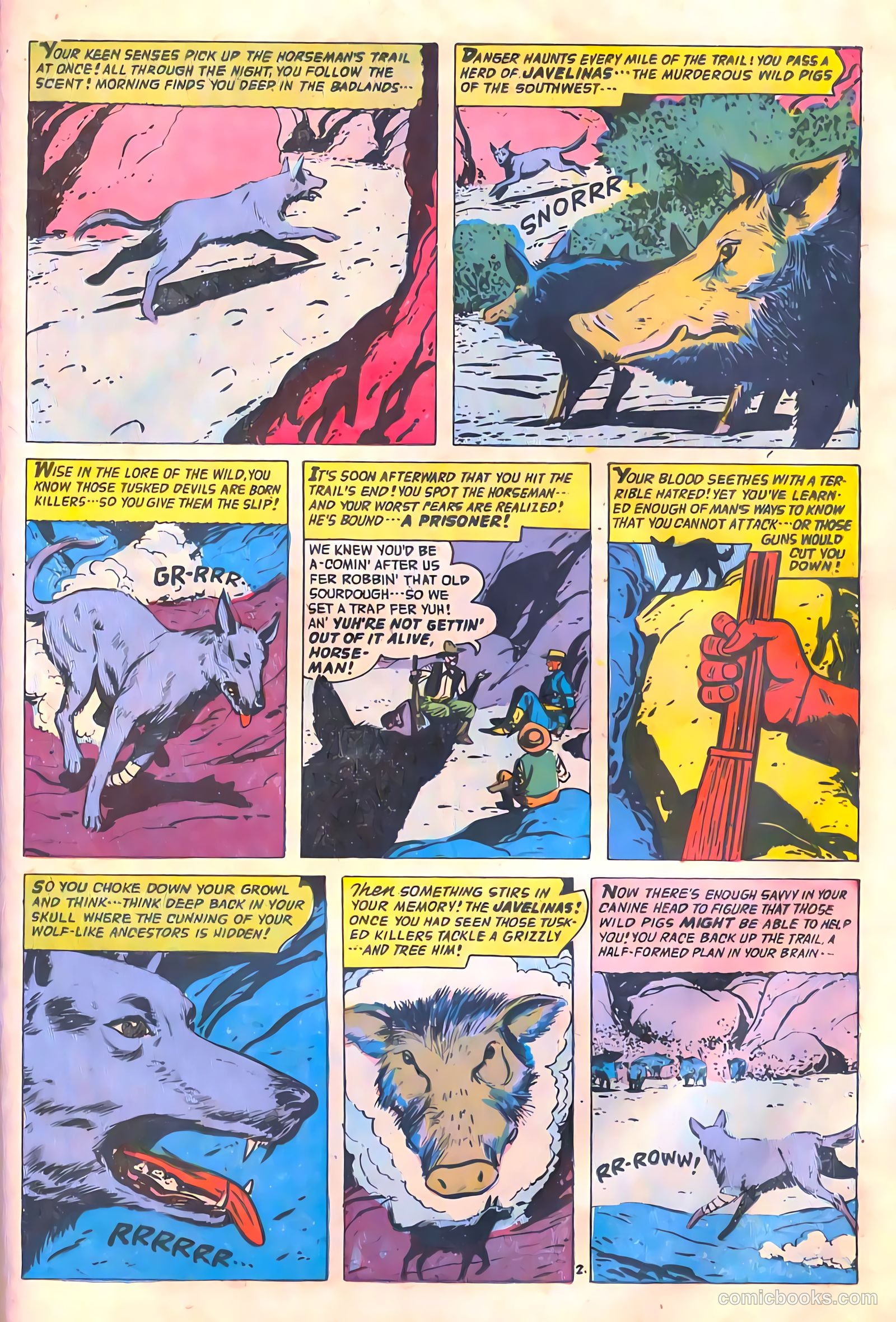 The Hooded Horseman #19 (1955) — page 21 of 36