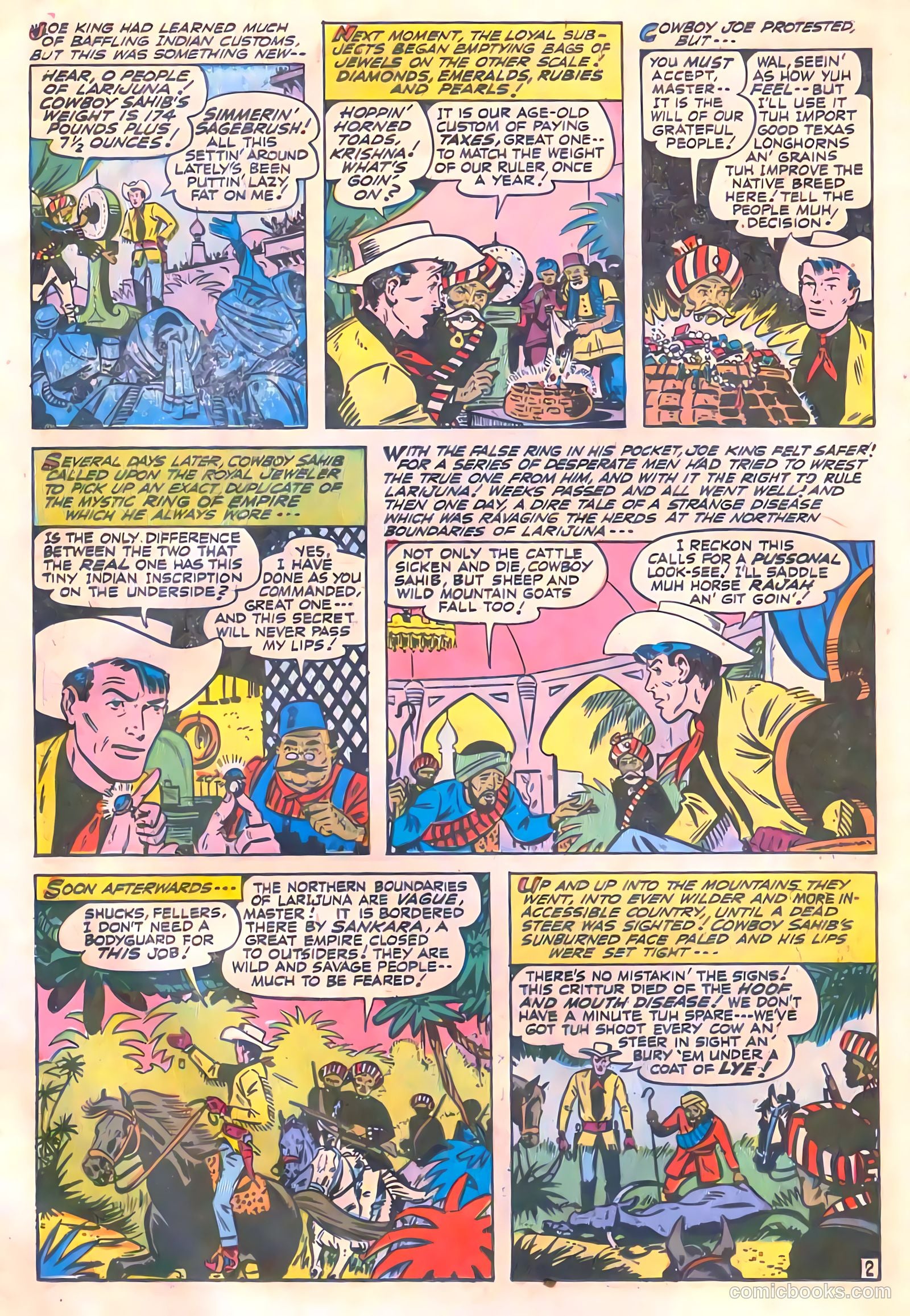 The Hooded Horseman #19 (1955) — page 26 of 36