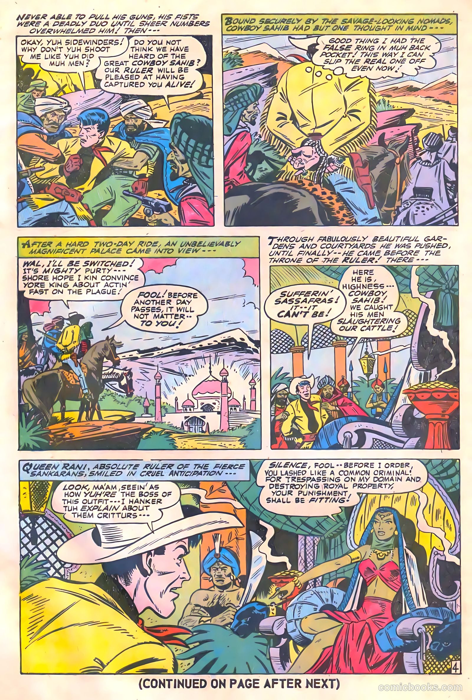 The Hooded Horseman #19 (1955) — page 28 of 36
