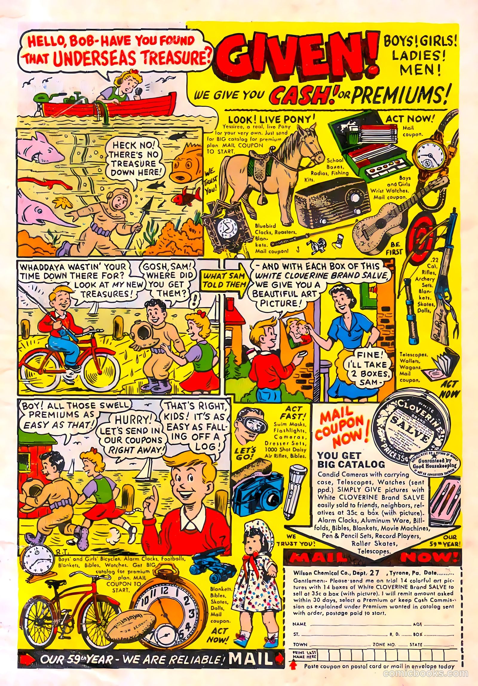 The Hooded Horseman #19 (1955) — page 36 of 36