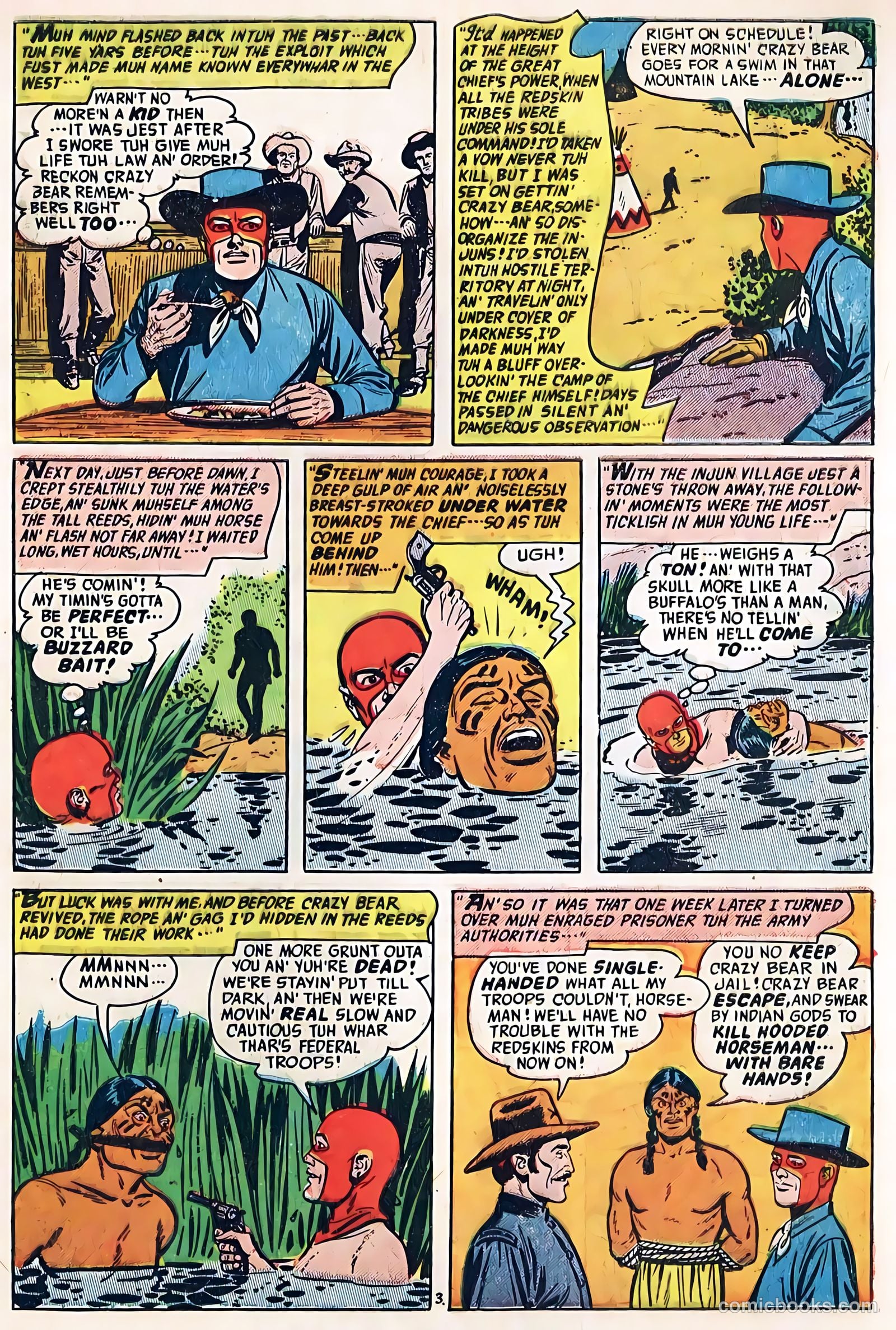 The Hooded Horseman #20 (1955) — page 5 of 36