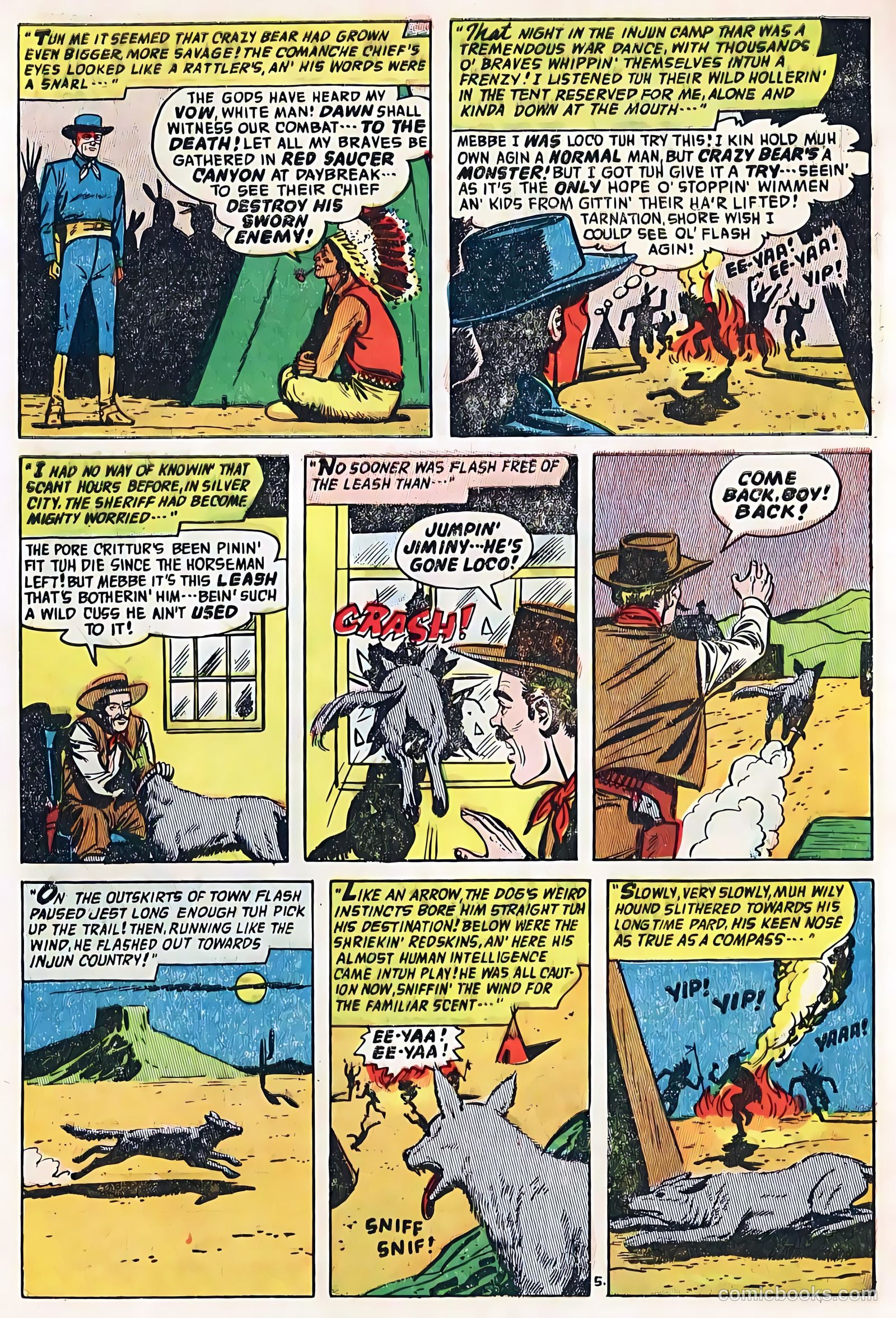 The Hooded Horseman #20 (1955) — page 8 of 36