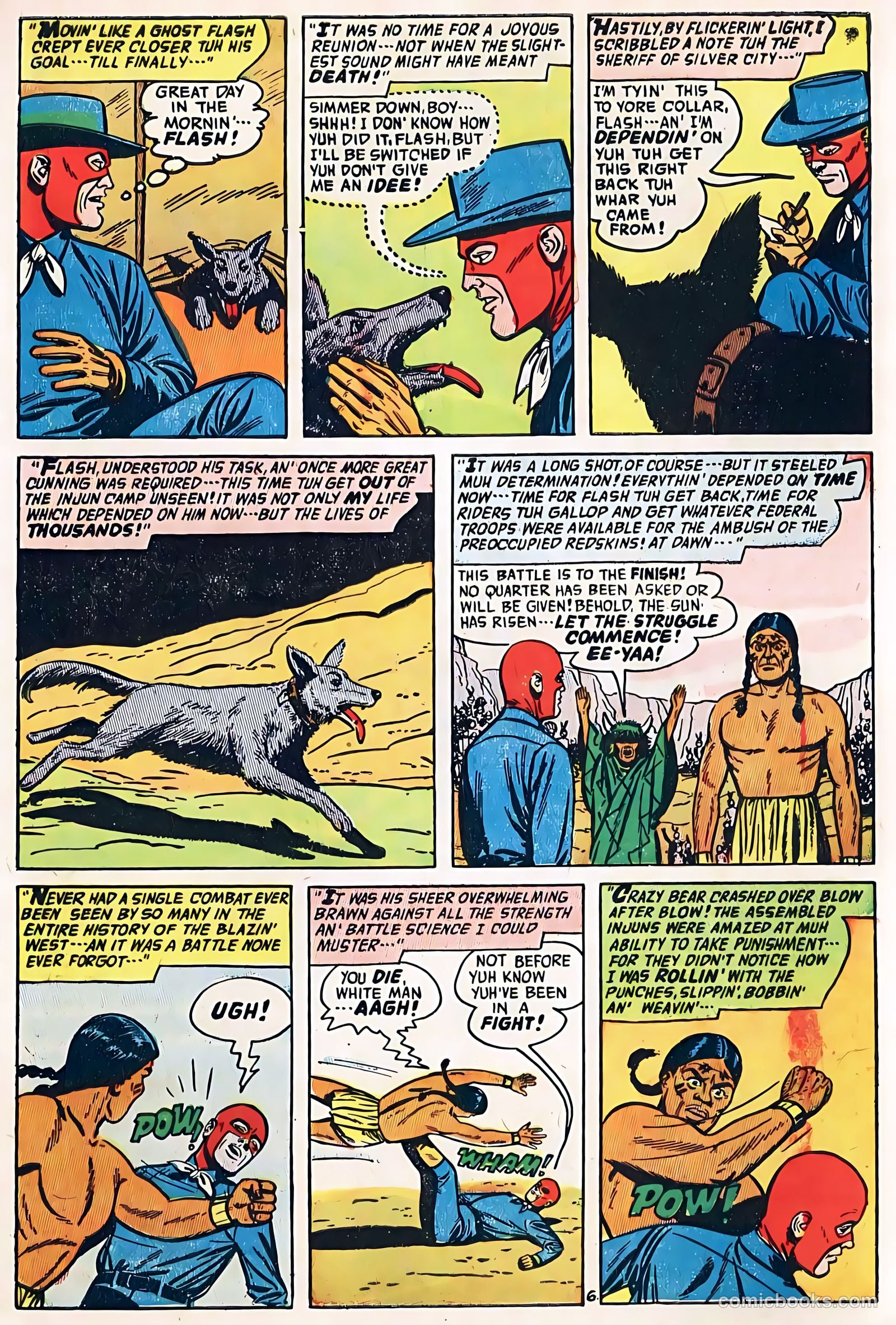 The Hooded Horseman #20 (1955) — page 9 of 36