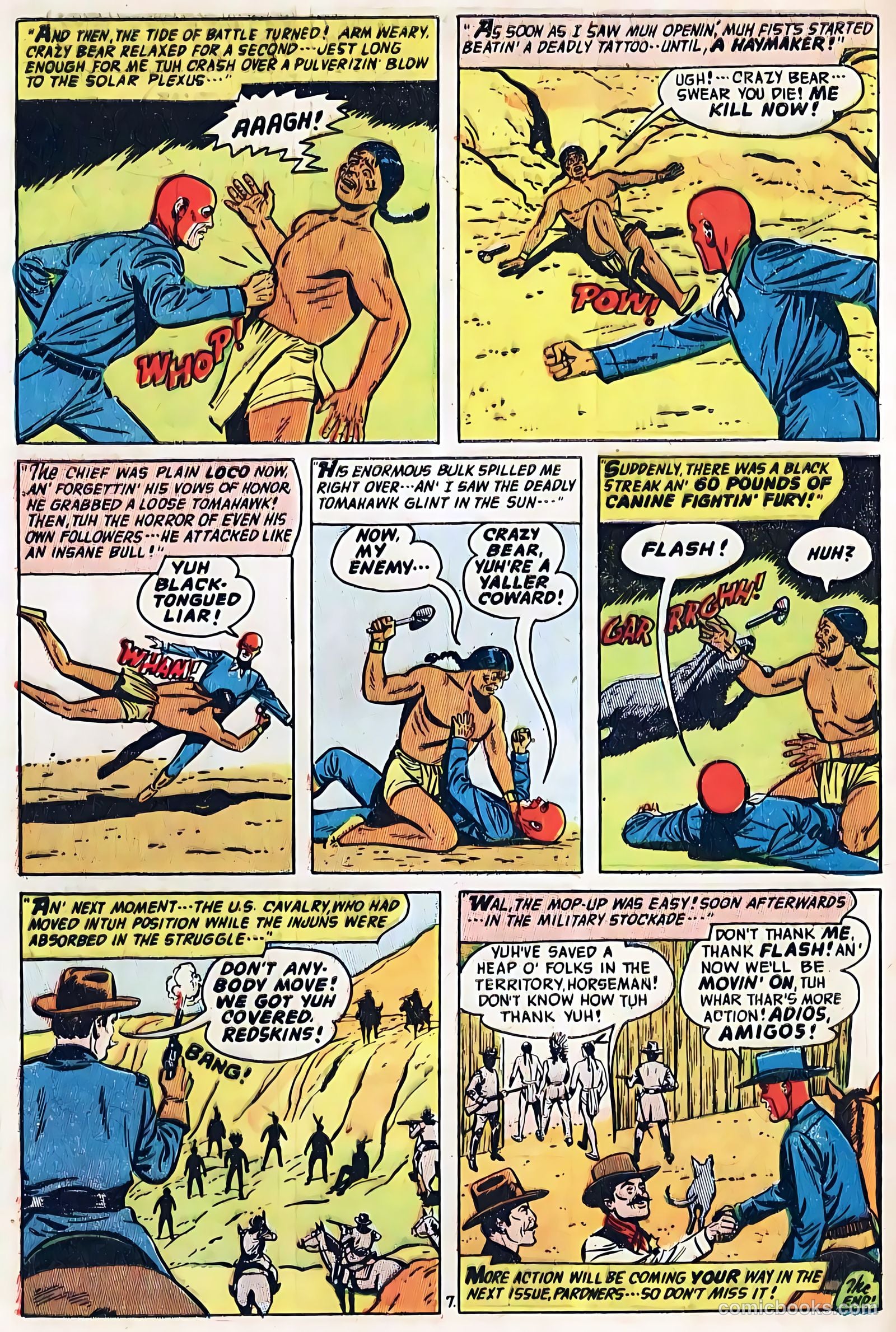 The Hooded Horseman #20 (1955) — page 10 of 36