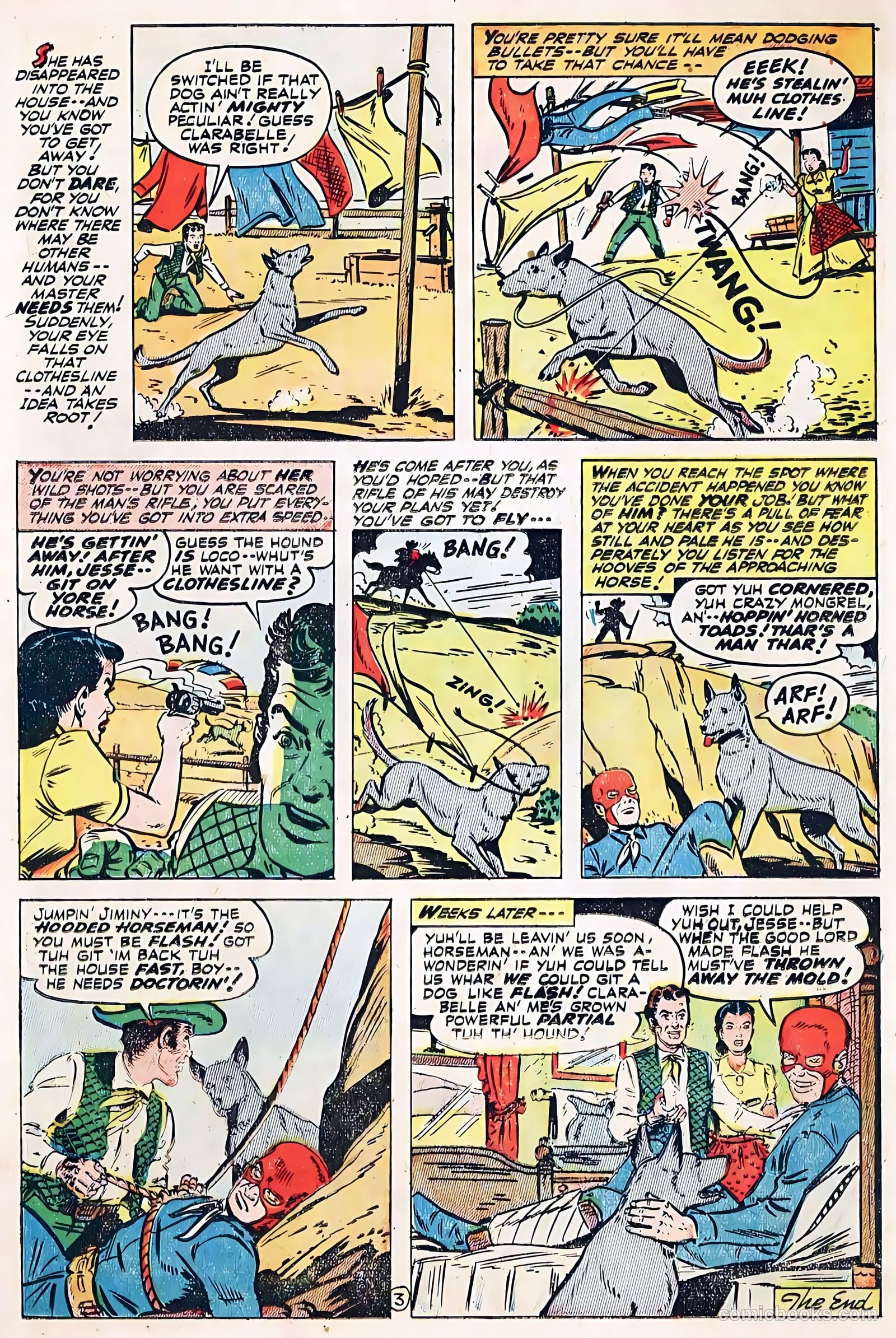 The Hooded Horseman #20 (1955) — page 15 of 36