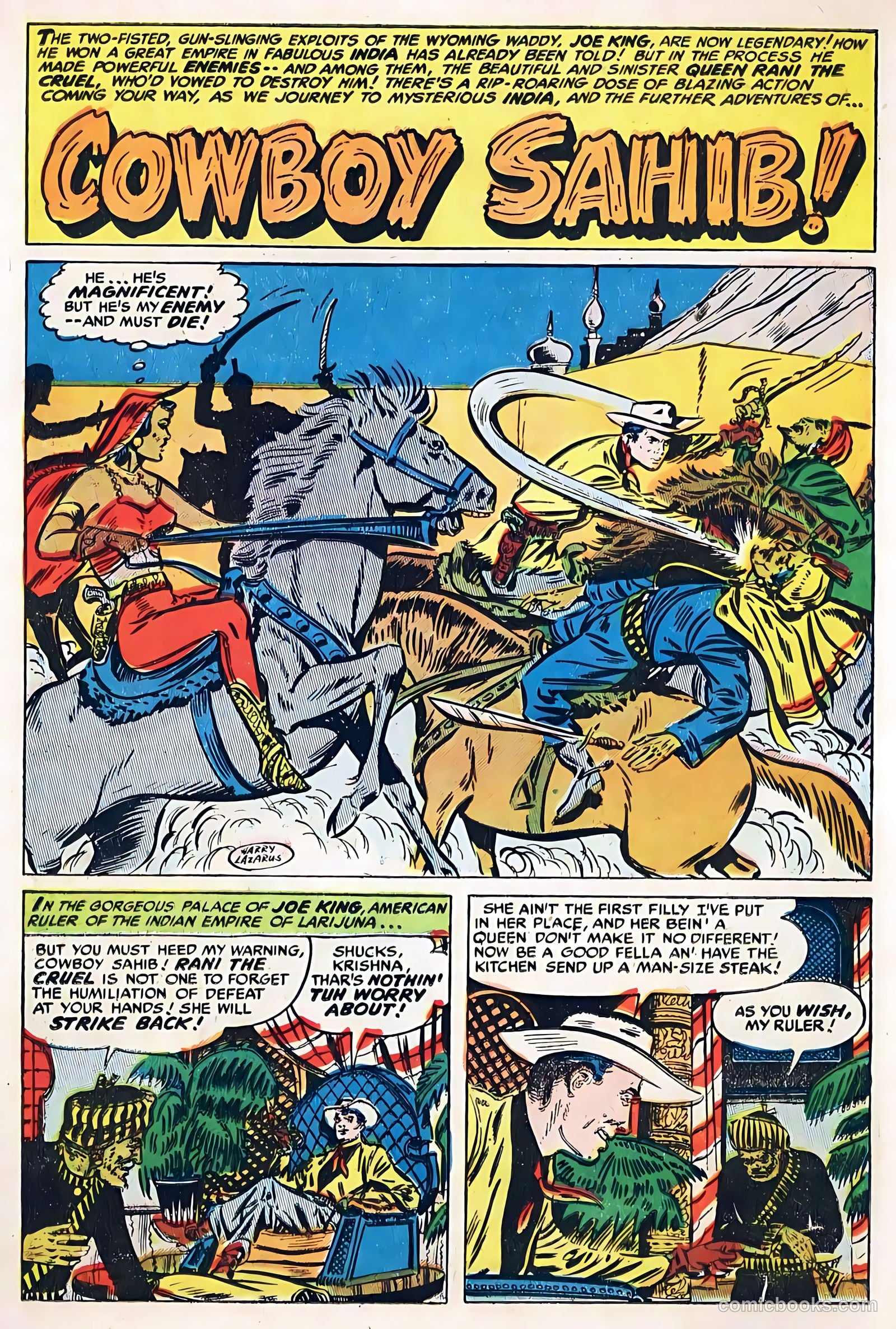 The Hooded Horseman #20 (1955) — page 17 of 36