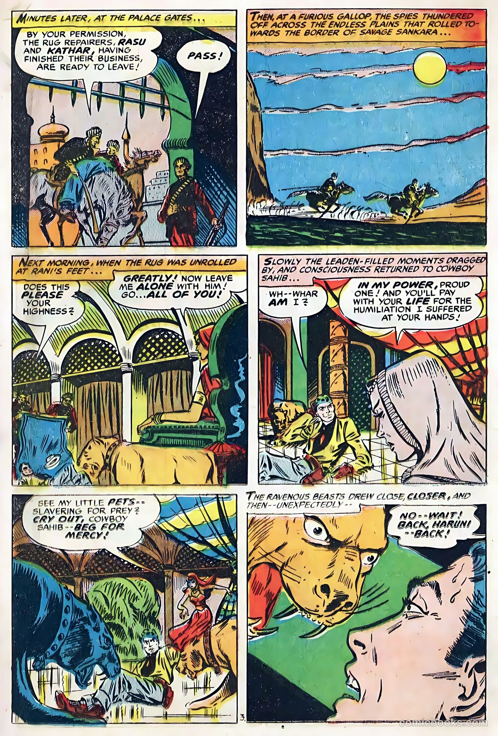 The Hooded Horseman #20 (1955) — page 19 of 36
