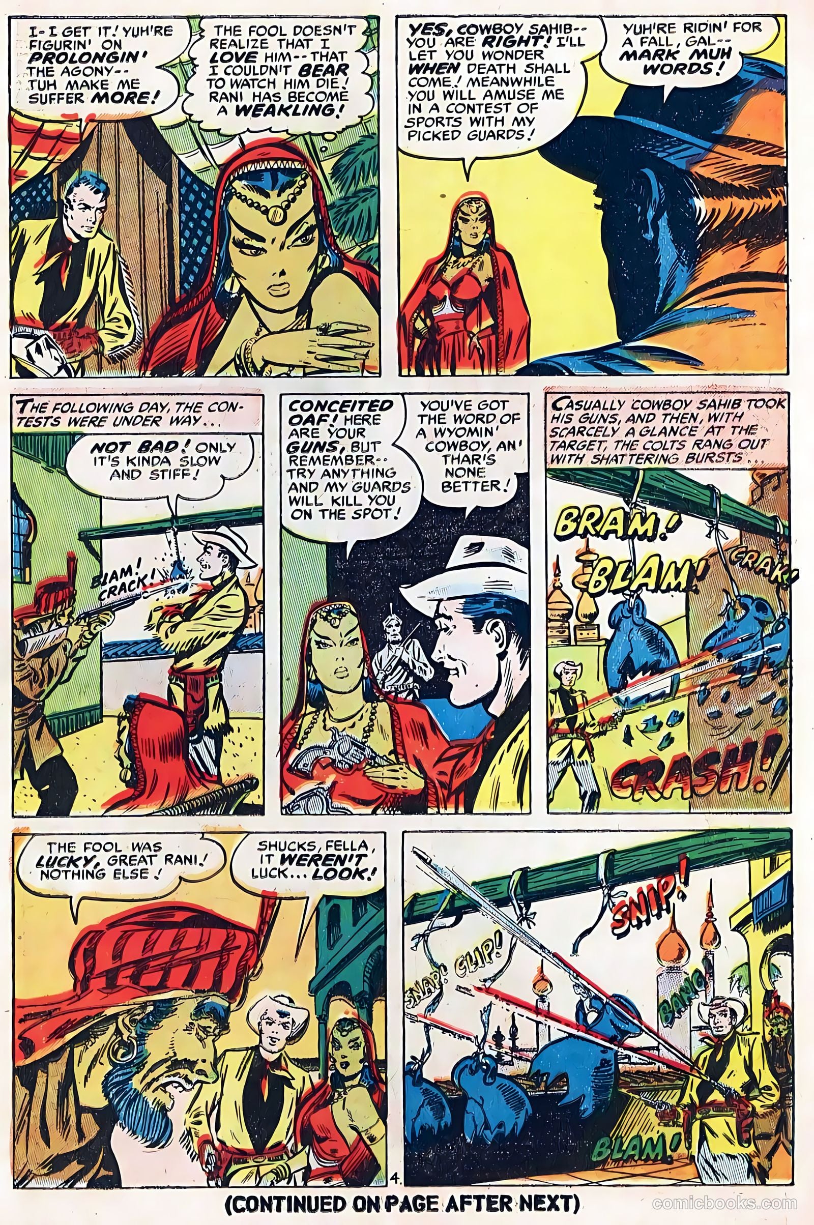 The Hooded Horseman #20 (1955) — page 20 of 36