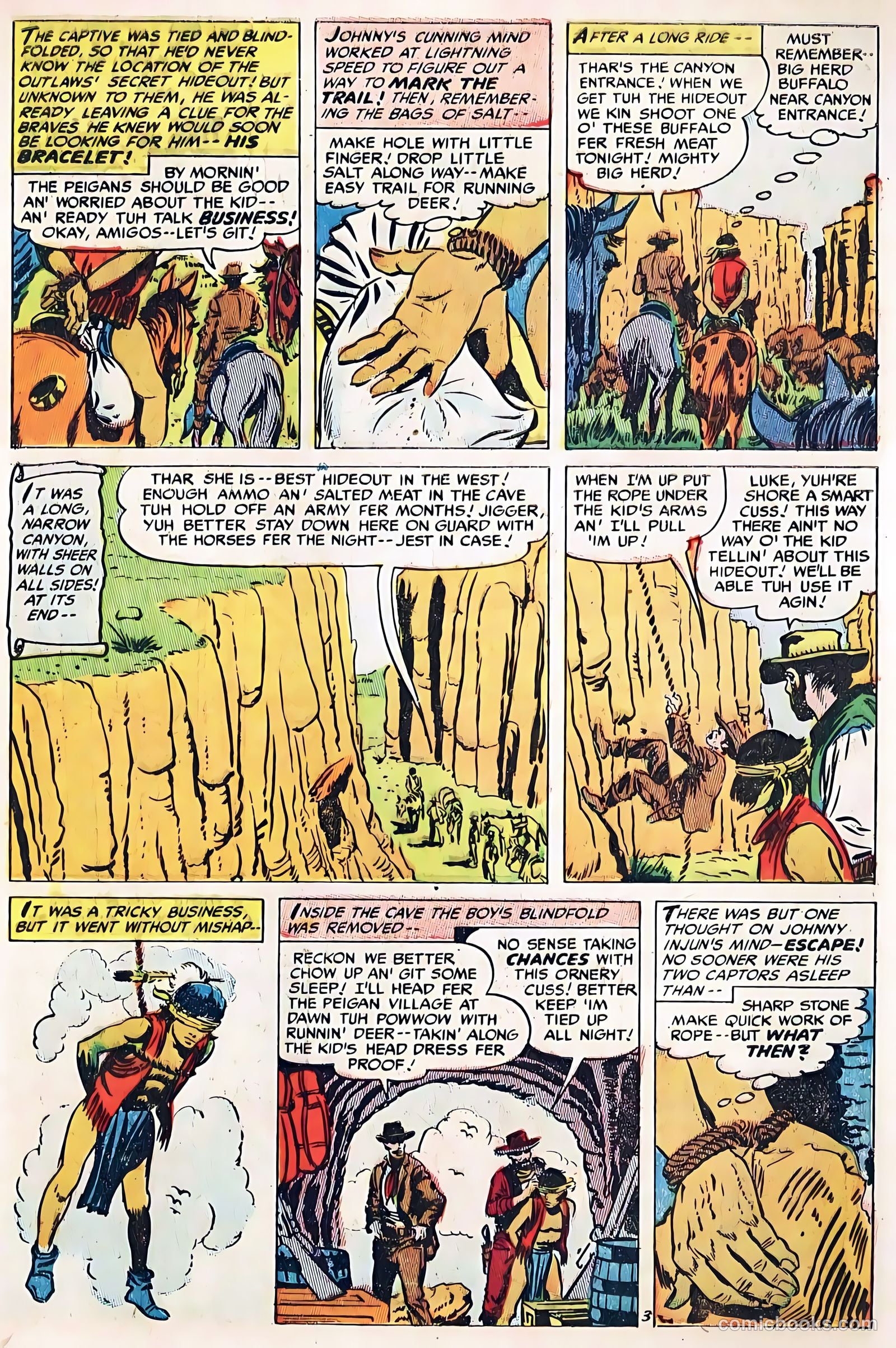 The Hooded Horseman #20 (1955) — page 29 of 36