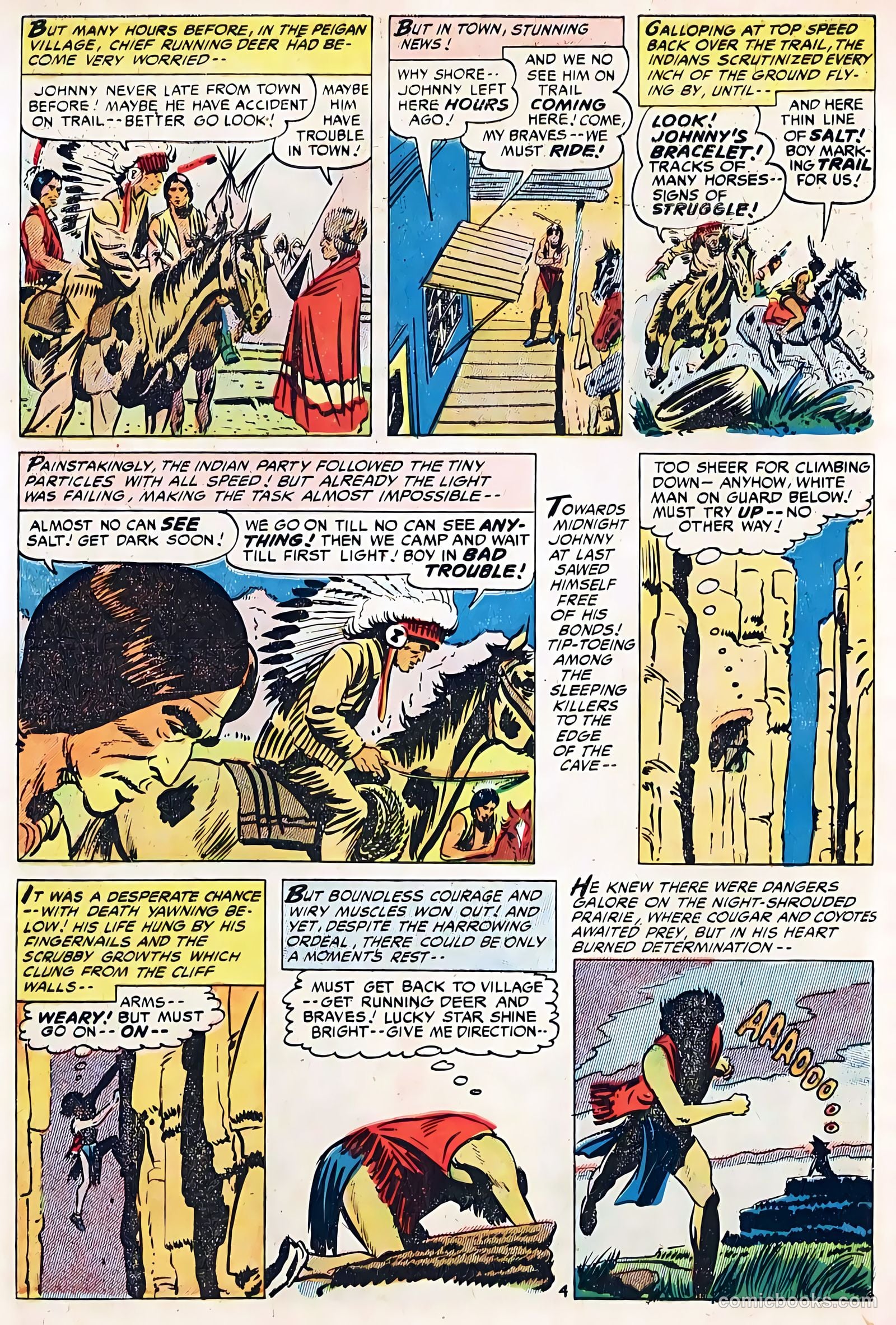 The Hooded Horseman #20 (1955) — page 30 of 36