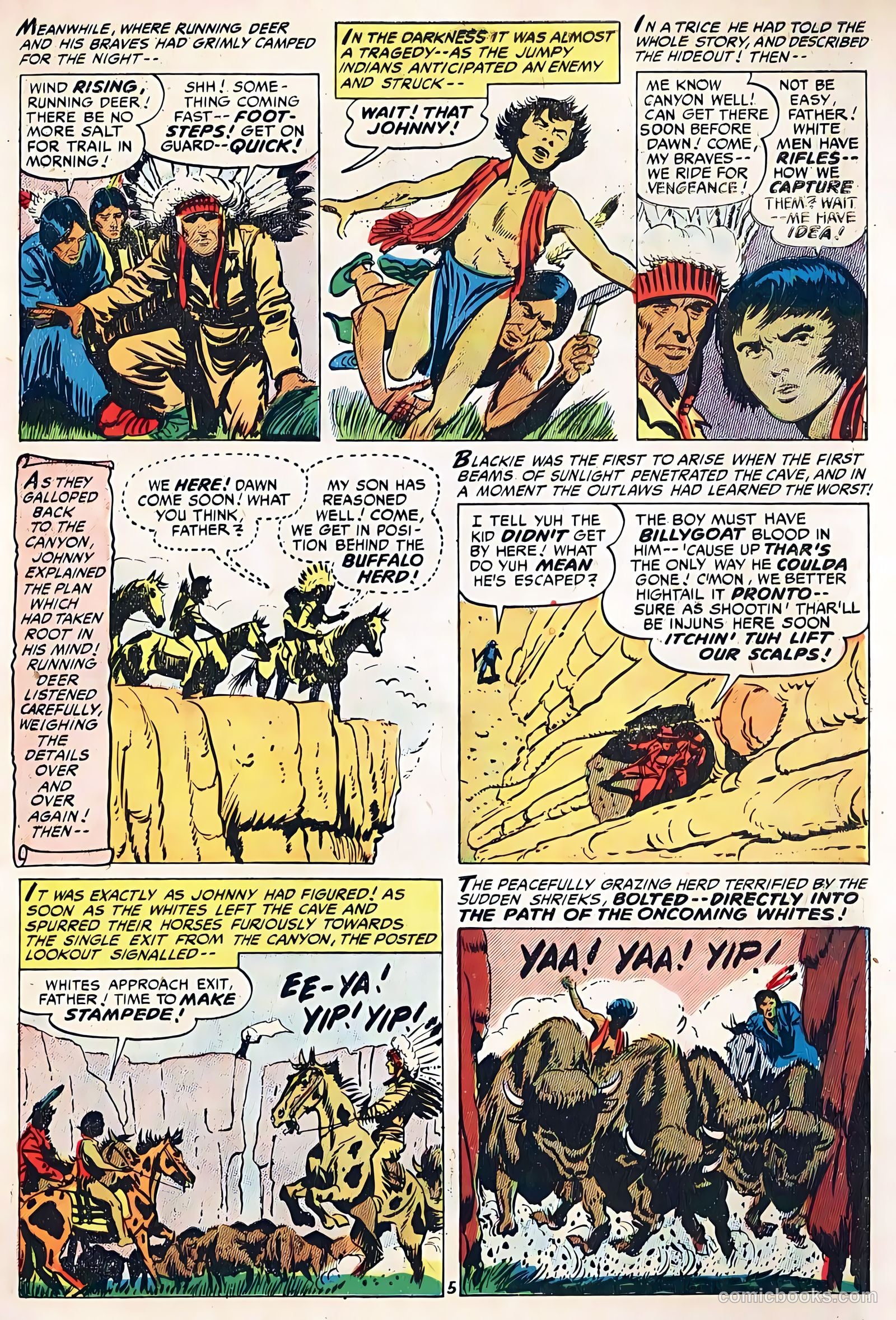 The Hooded Horseman #20 (1955) — page 31 of 36