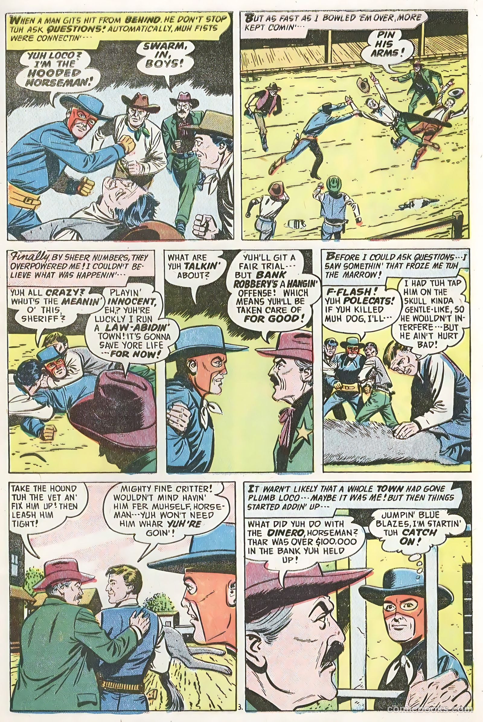 The Hooded Horseman #21 (1955) — page 5 of 36