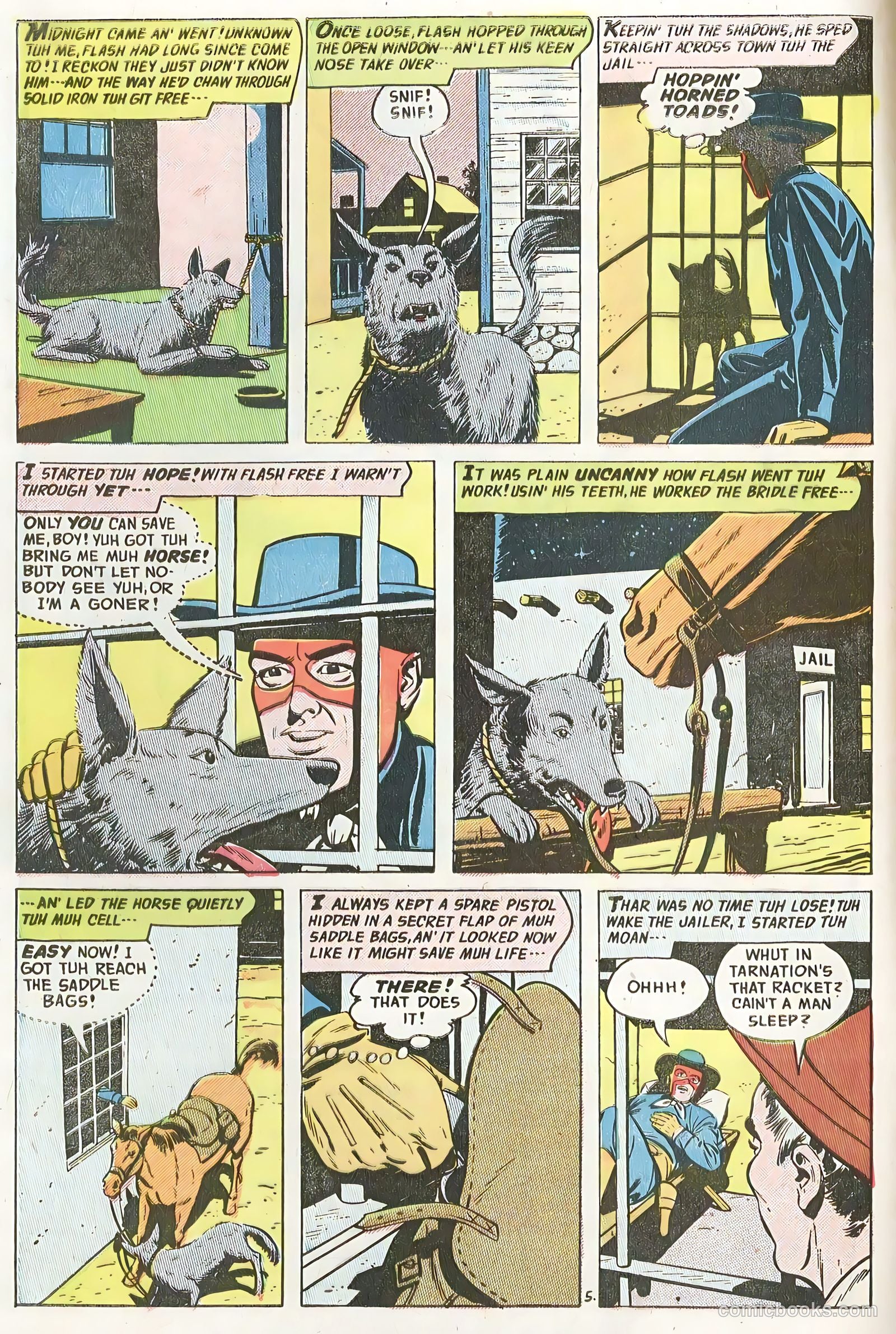 The Hooded Horseman #21 (1955) — page 8 of 36