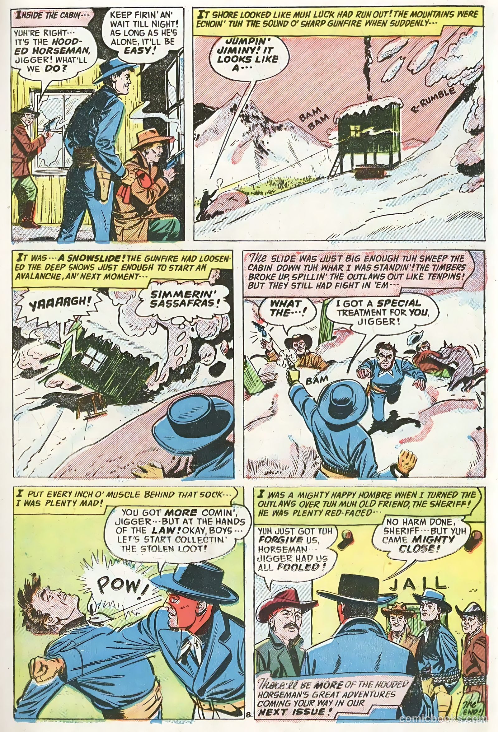 The Hooded Horseman #21 (1955) — page 11 of 36