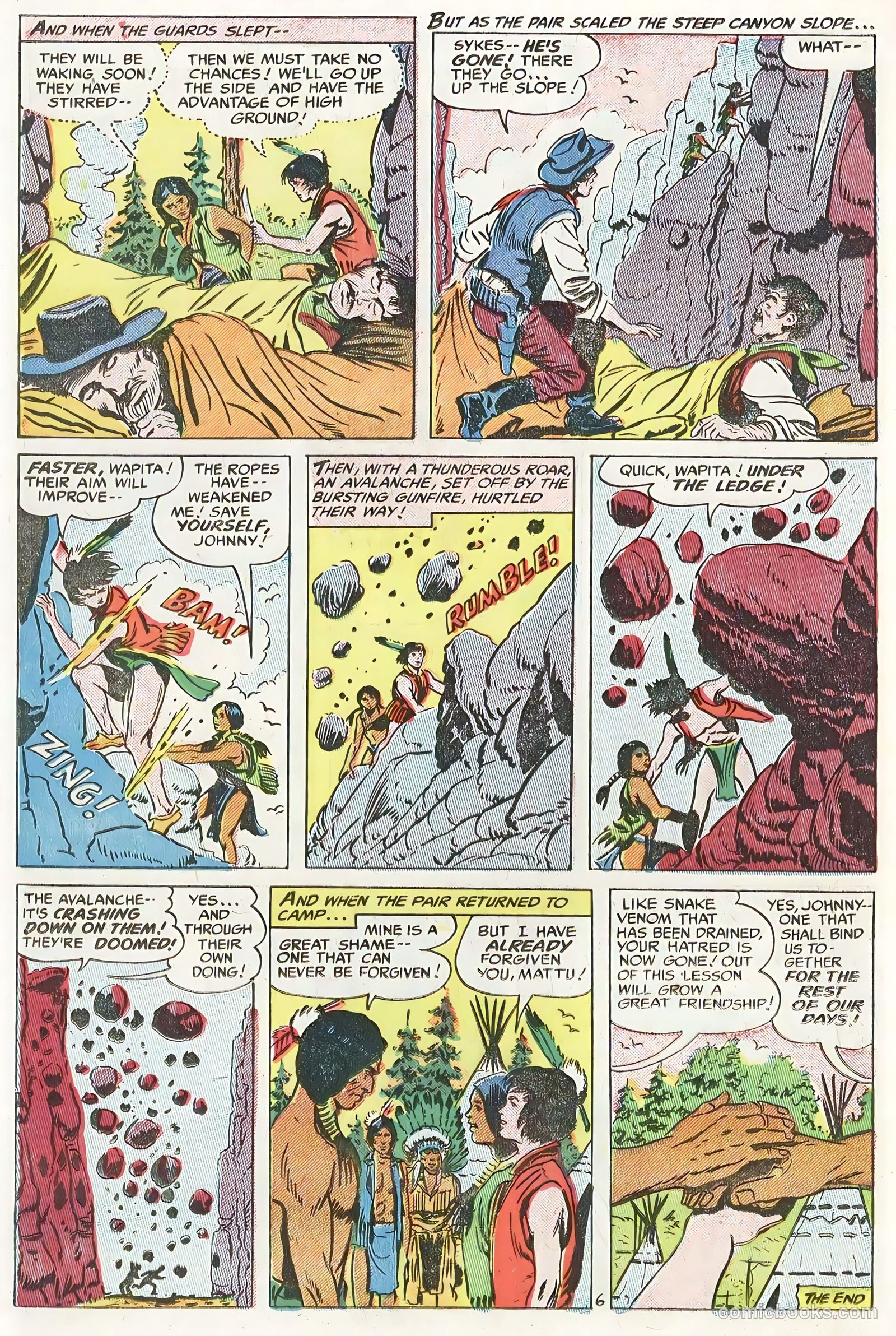 The Hooded Horseman #21 (1955) — page 22 of 36