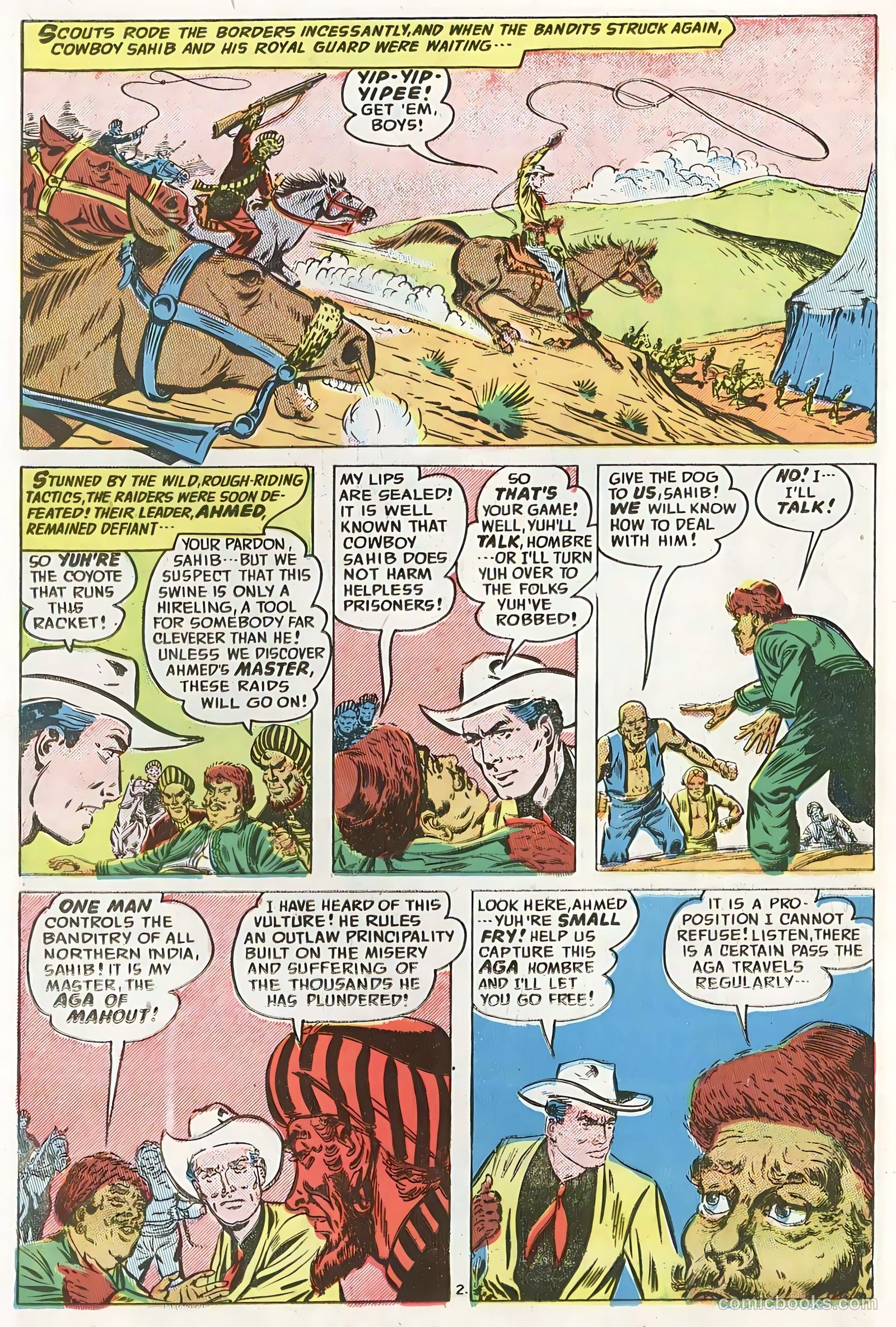 The Hooded Horseman #21 (1955) — page 26 of 36