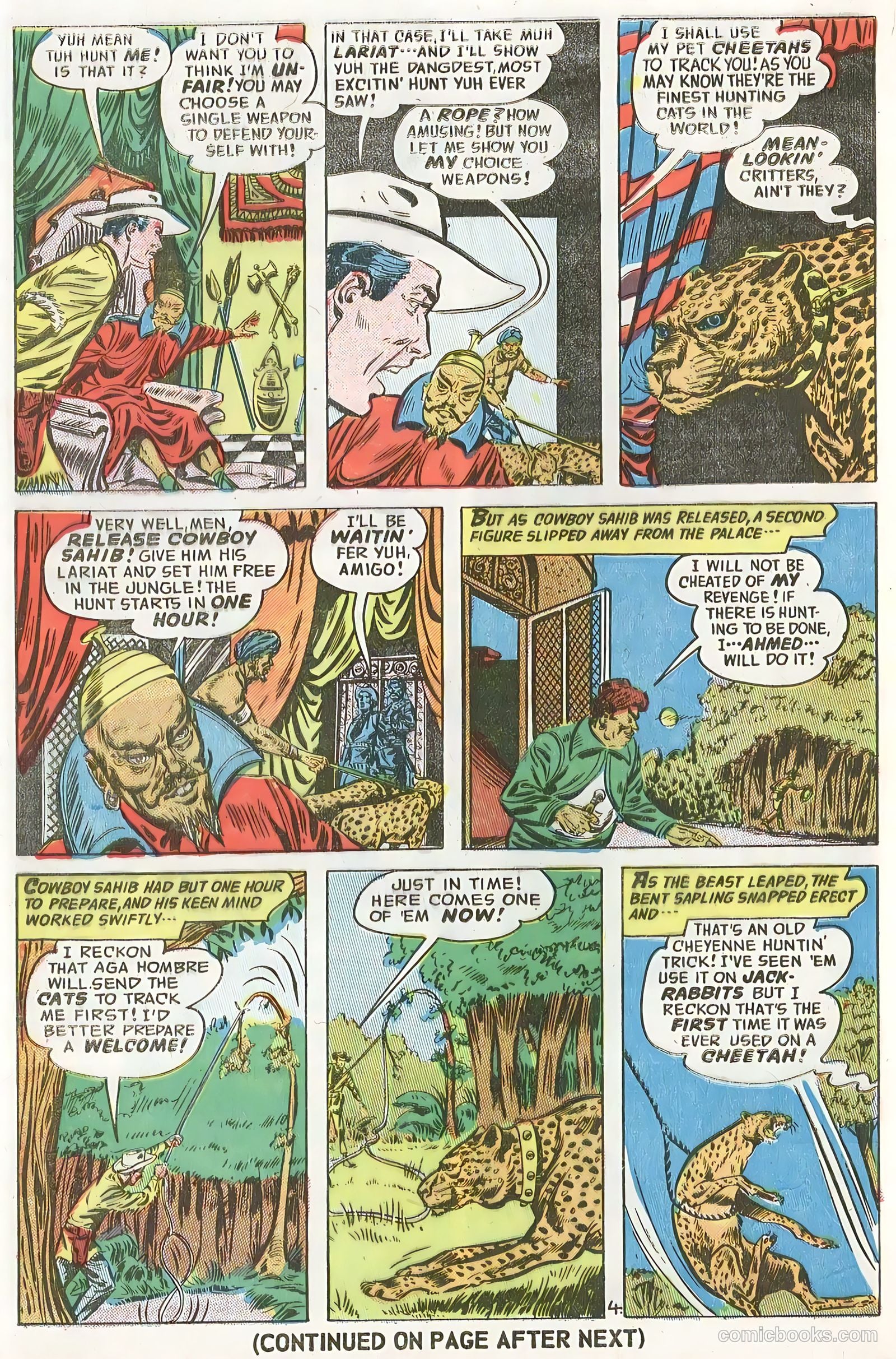 The Hooded Horseman #21 (1955) — page 28 of 36