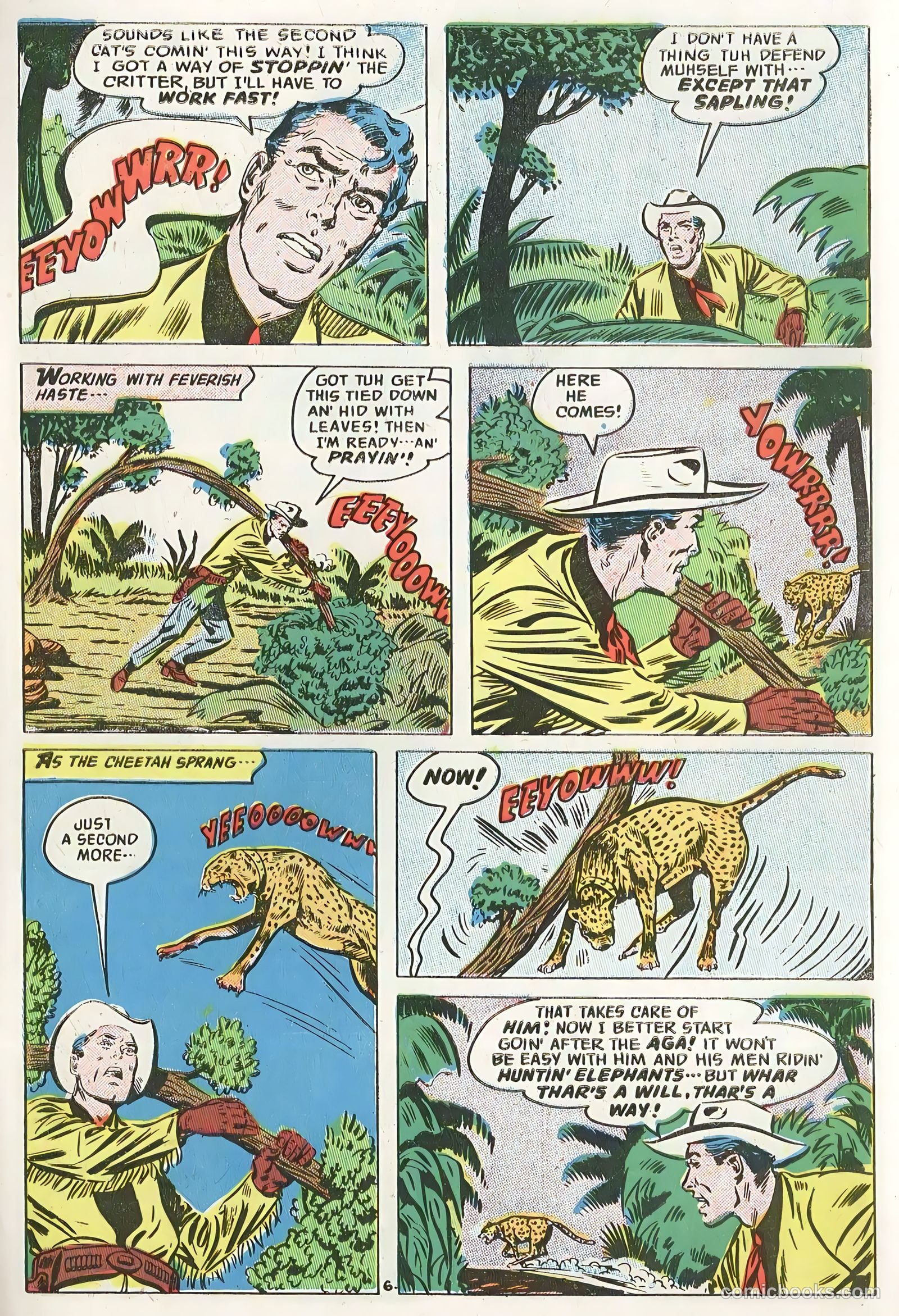 The Hooded Horseman #21 (1955) — page 31 of 36