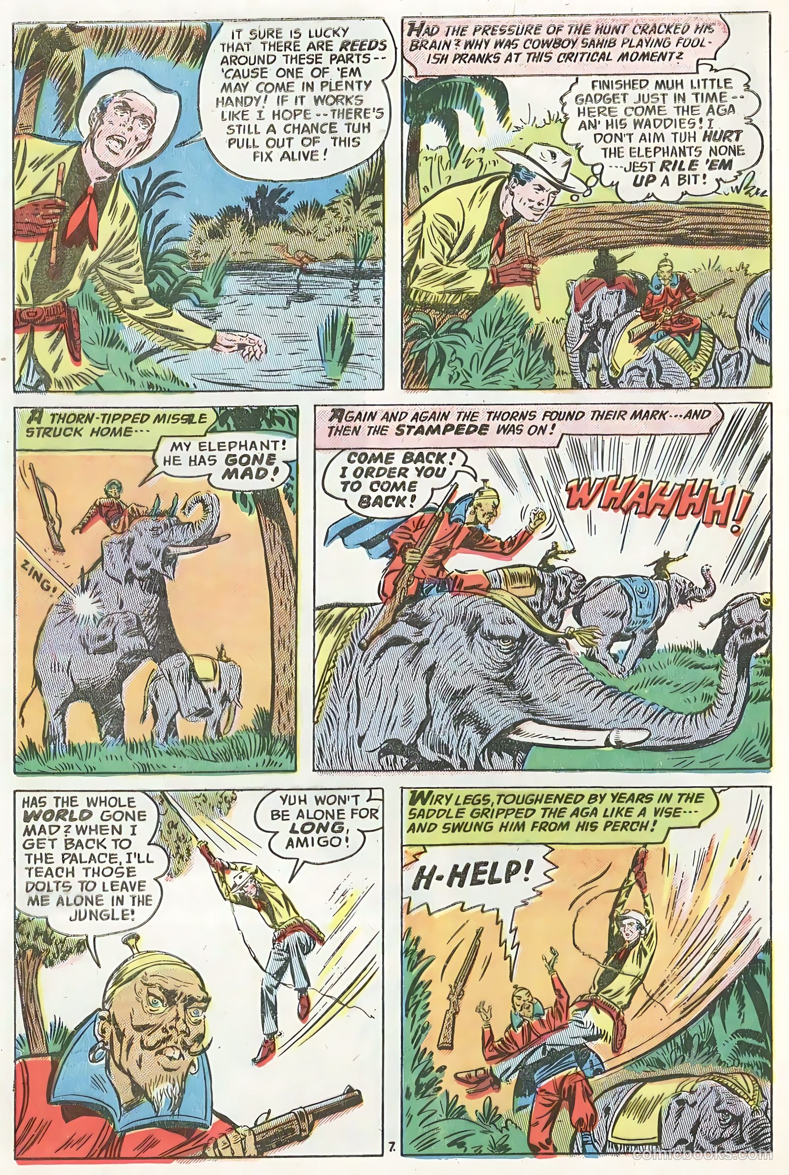 The Hooded Horseman #21 (1955) — page 32 of 36