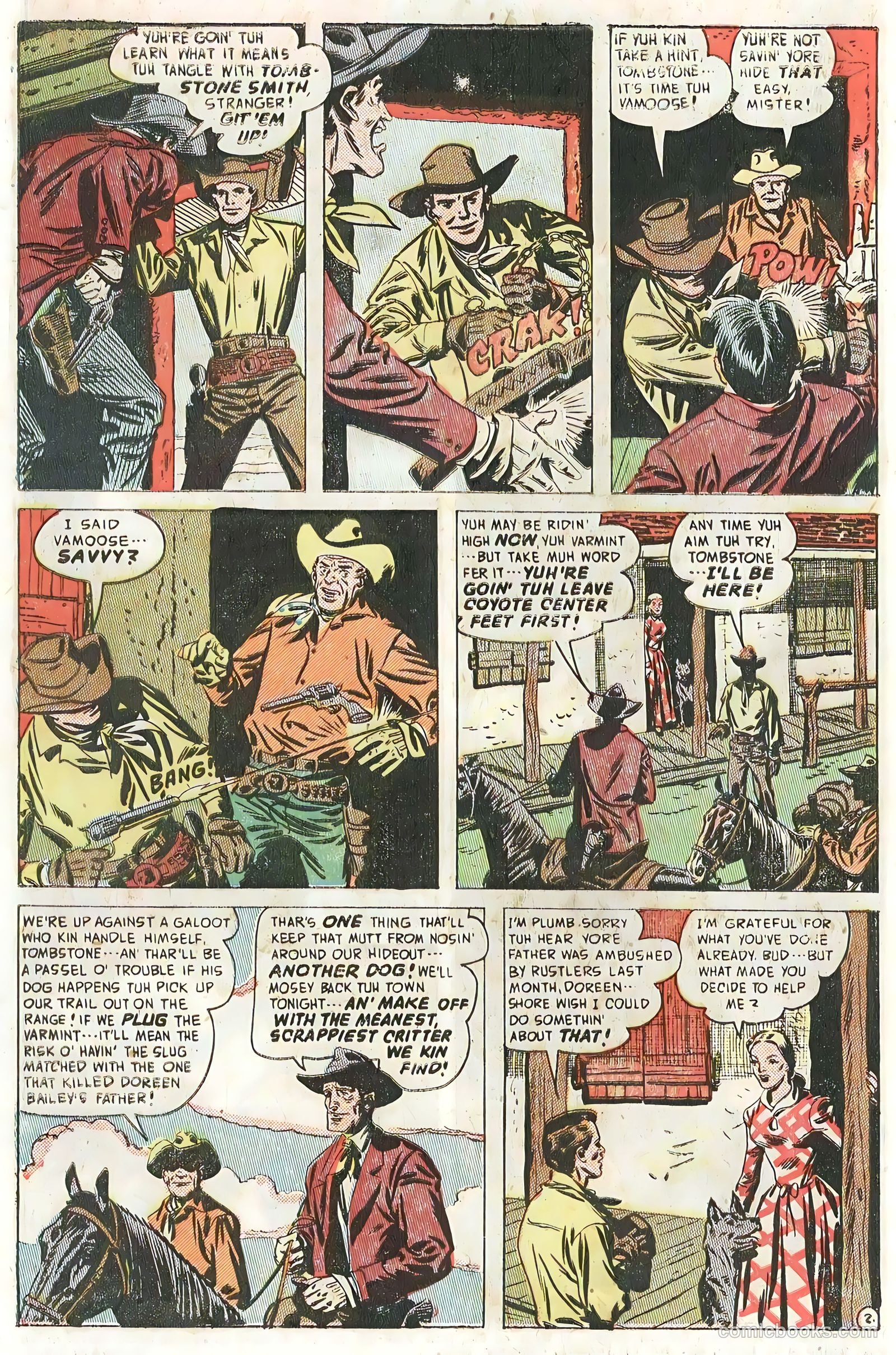 The Hooded Horseman #21 (1951) — page 4 of 36