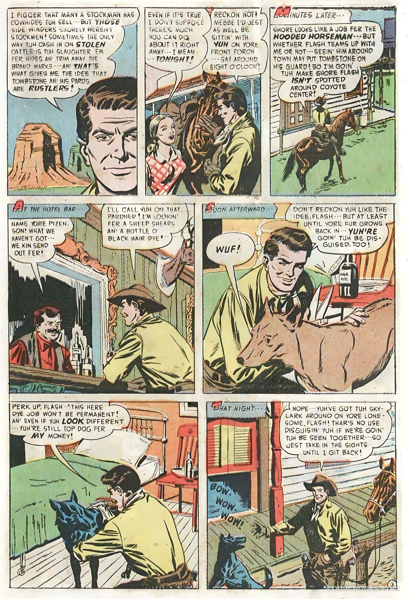 The Hooded Horseman #21 (1951) — page 5 of 36