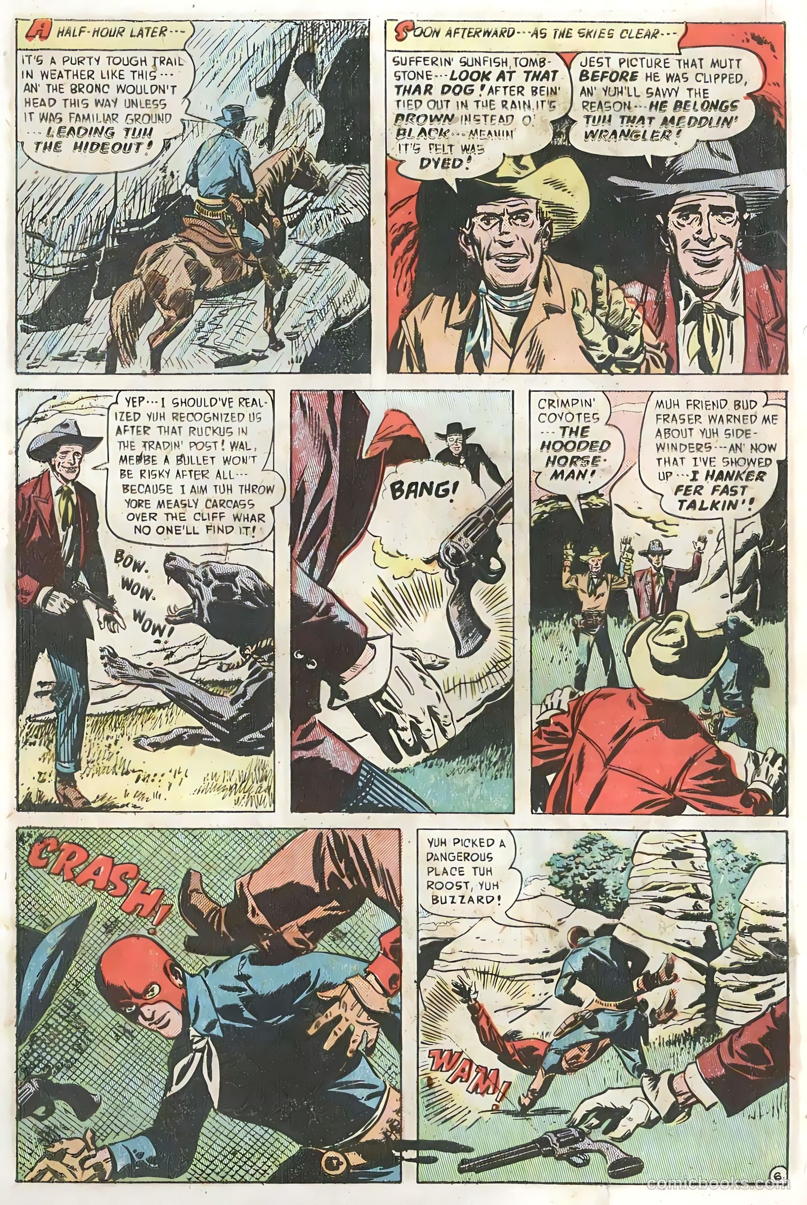 The Hooded Horseman #21 (1951) — page 8 of 36