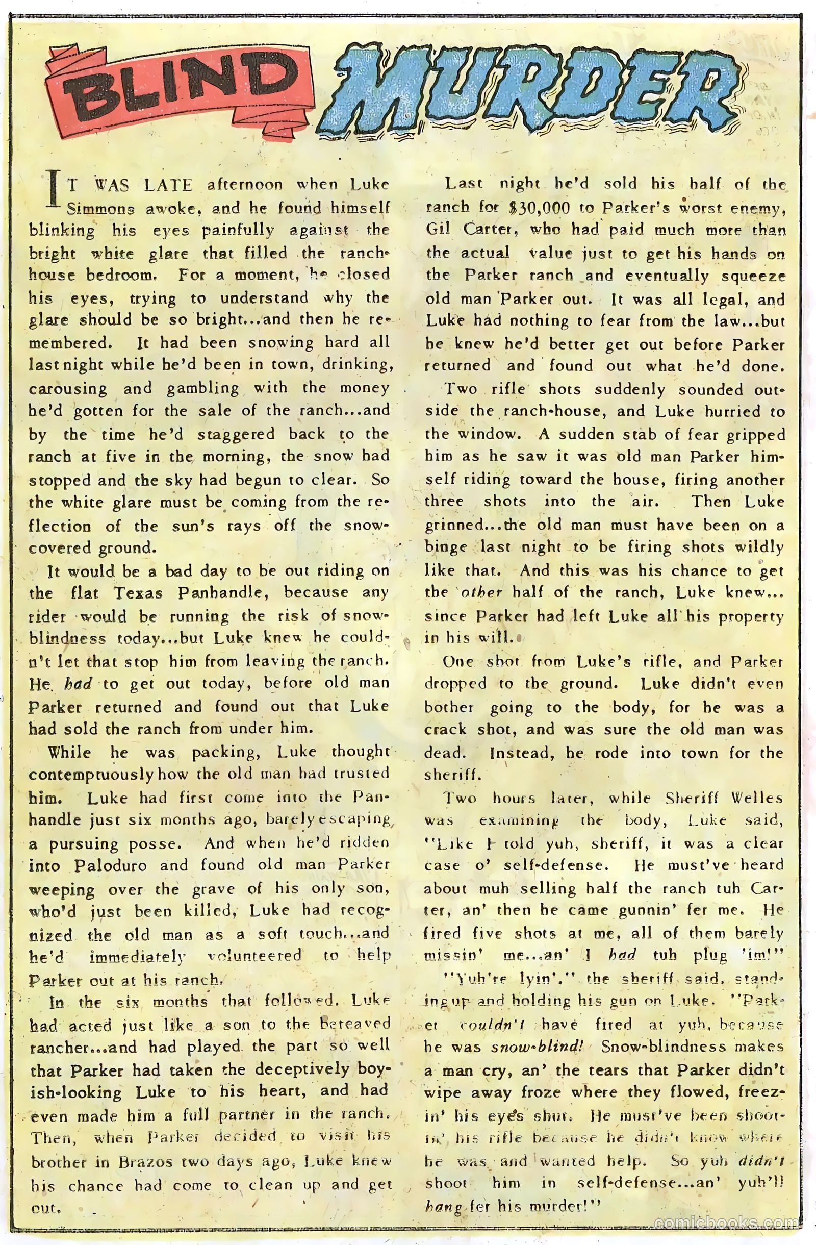 The Hooded Horseman #21 (1951) — page 12 of 36