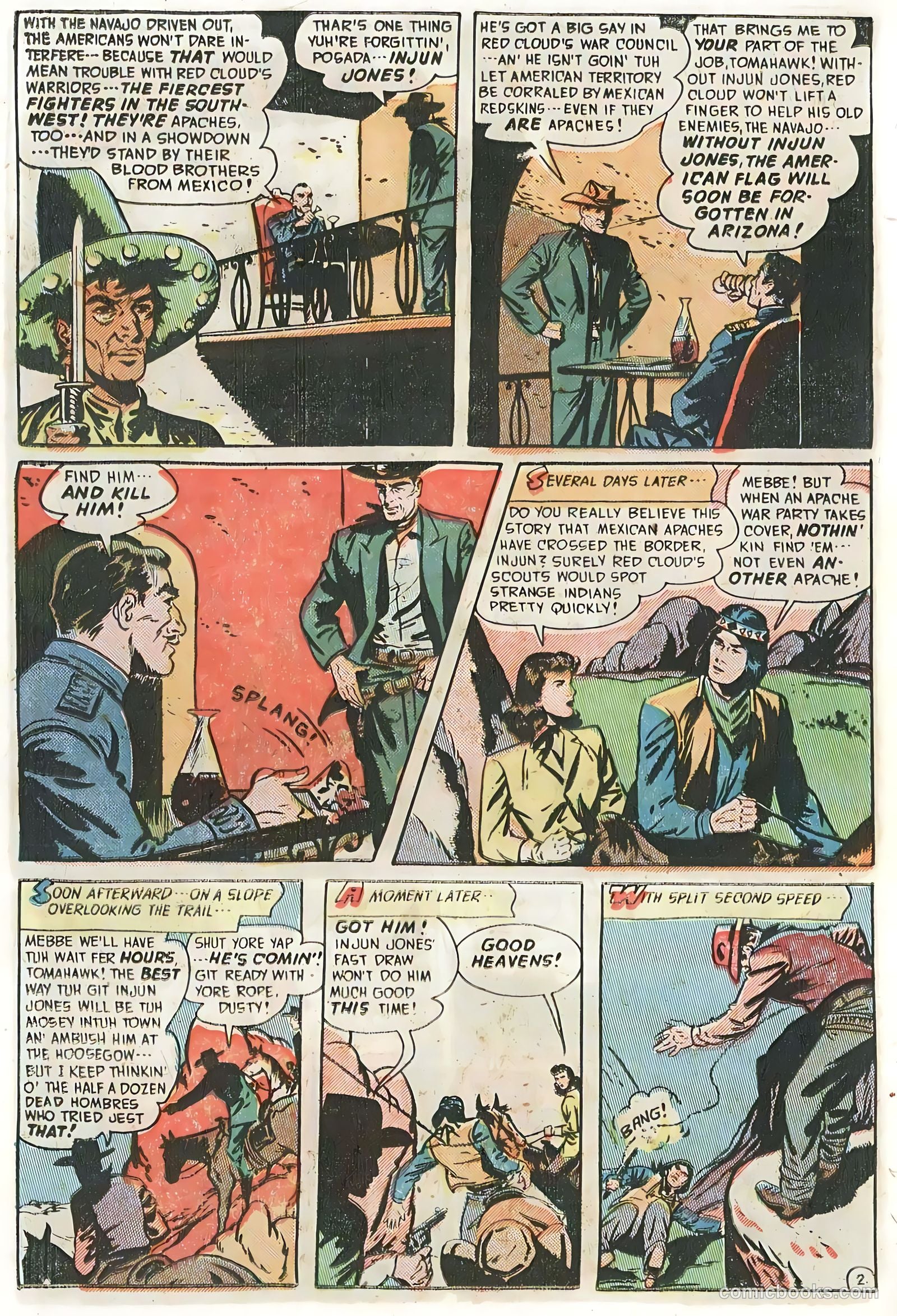 The Hooded Horseman #21 (1951) — page 16 of 36