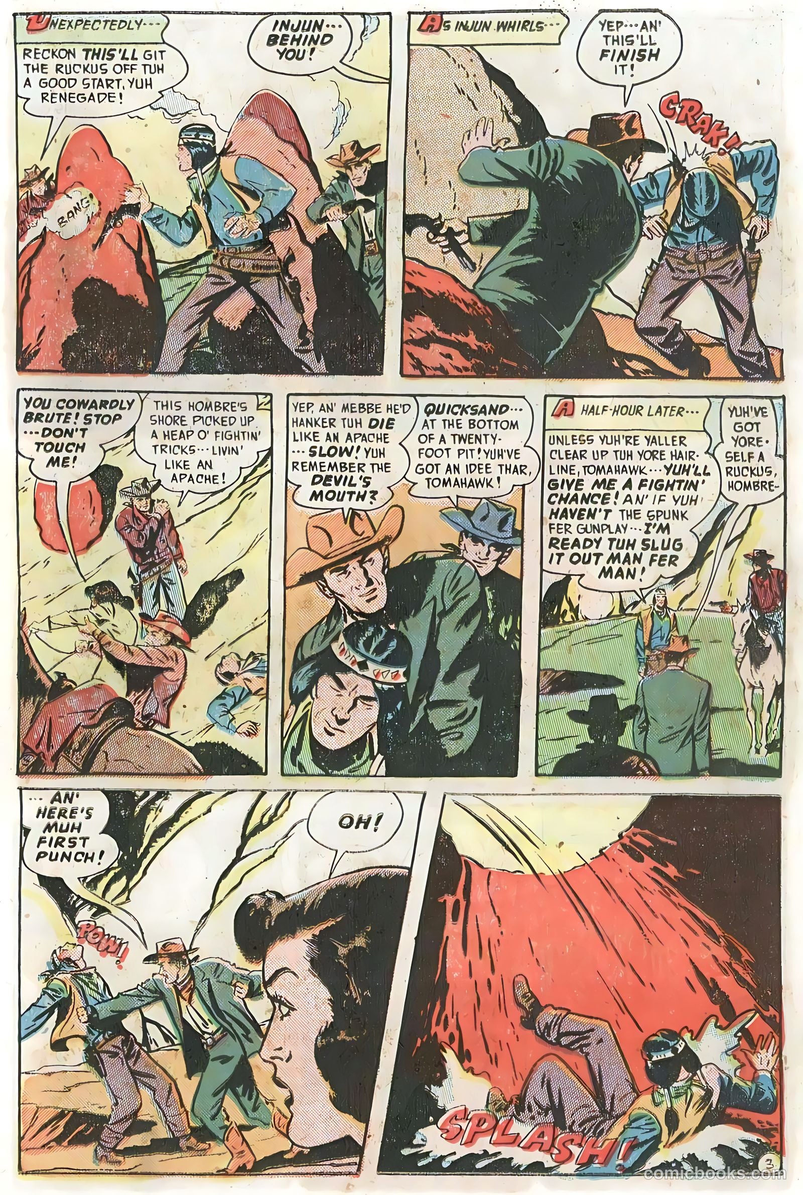 The Hooded Horseman #21 (1951) — page 17 of 36