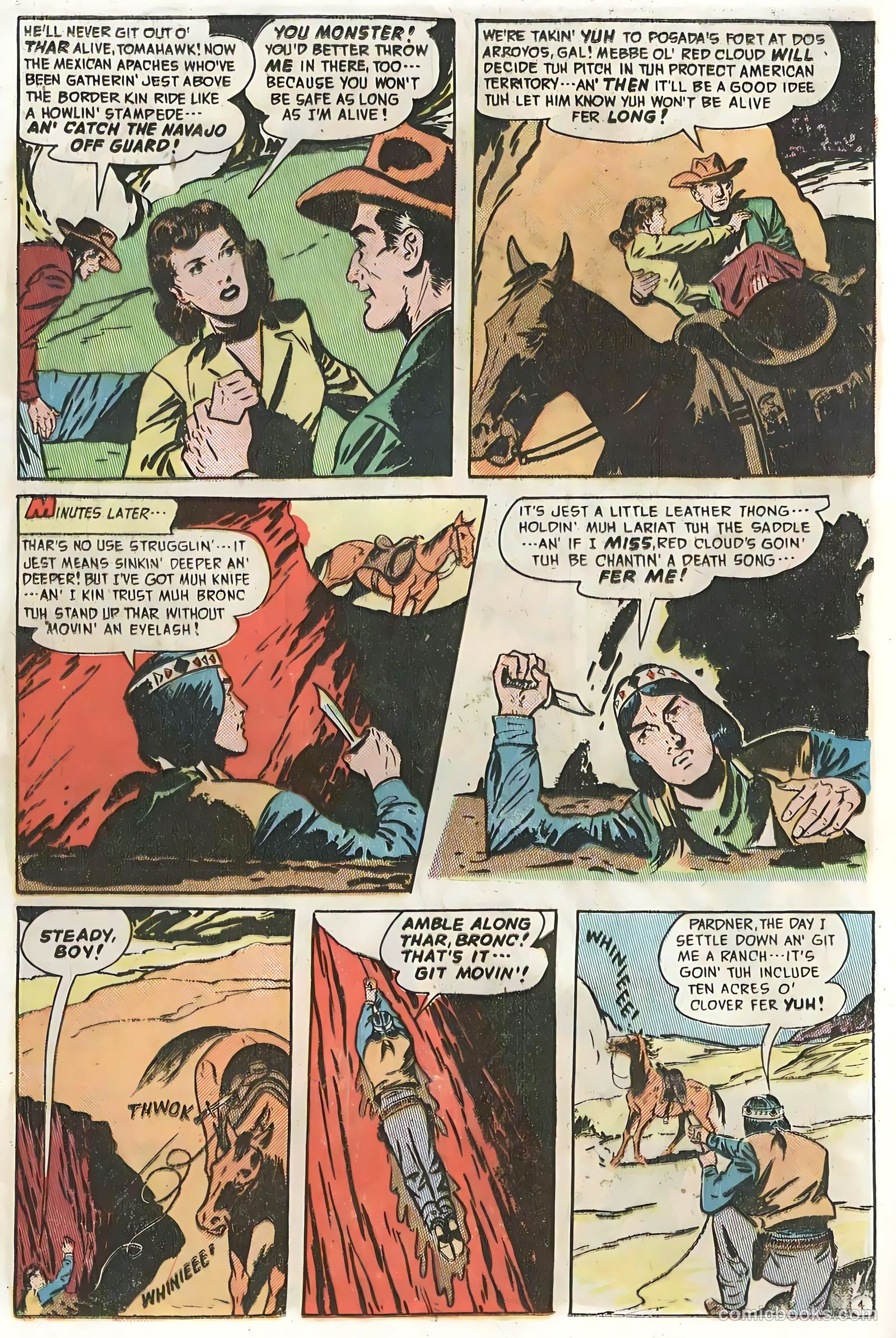 The Hooded Horseman #21 (1951) — page 18 of 36