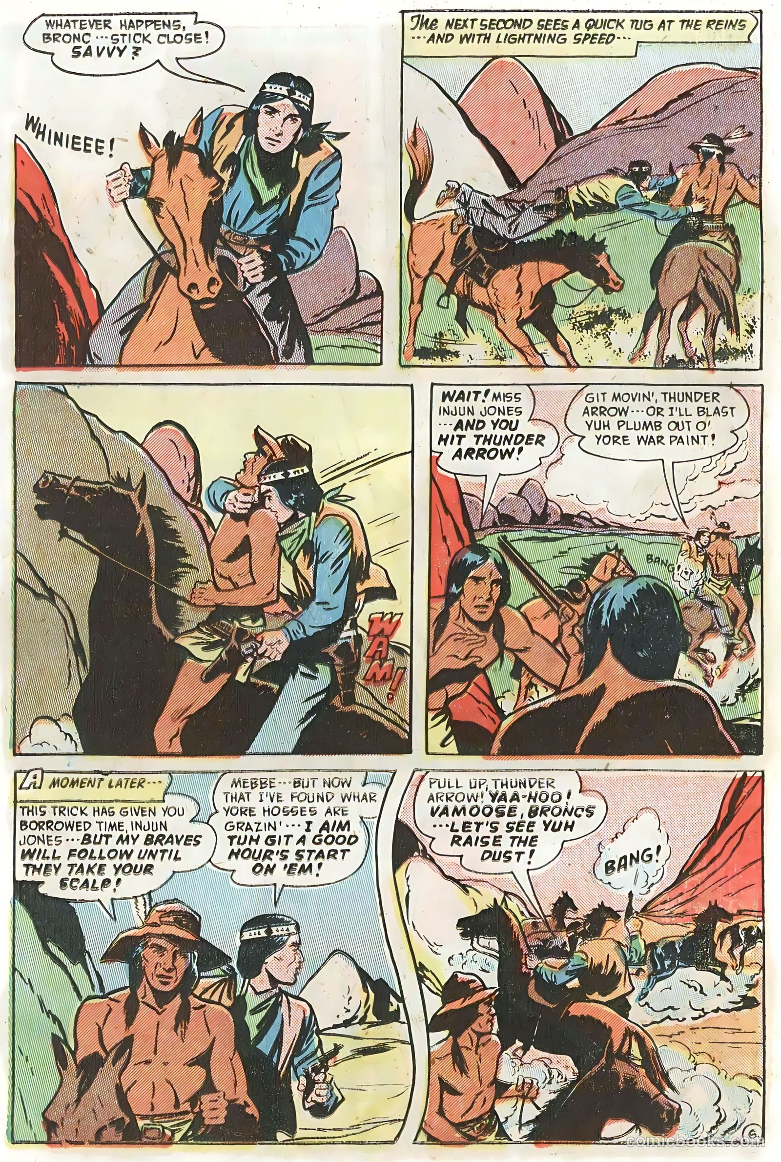 The Hooded Horseman #21 (1951) — page 20 of 36