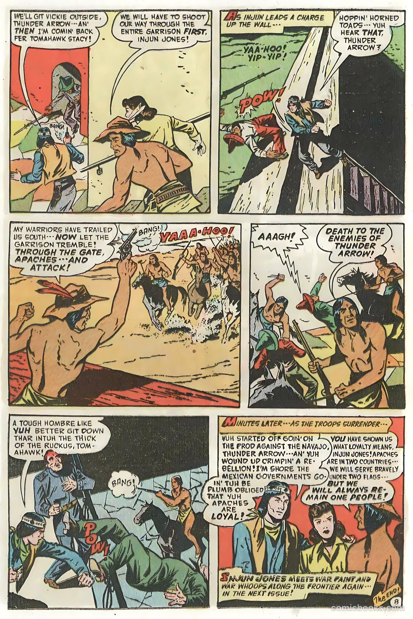 The Hooded Horseman #21 (1951) — page 22 of 36