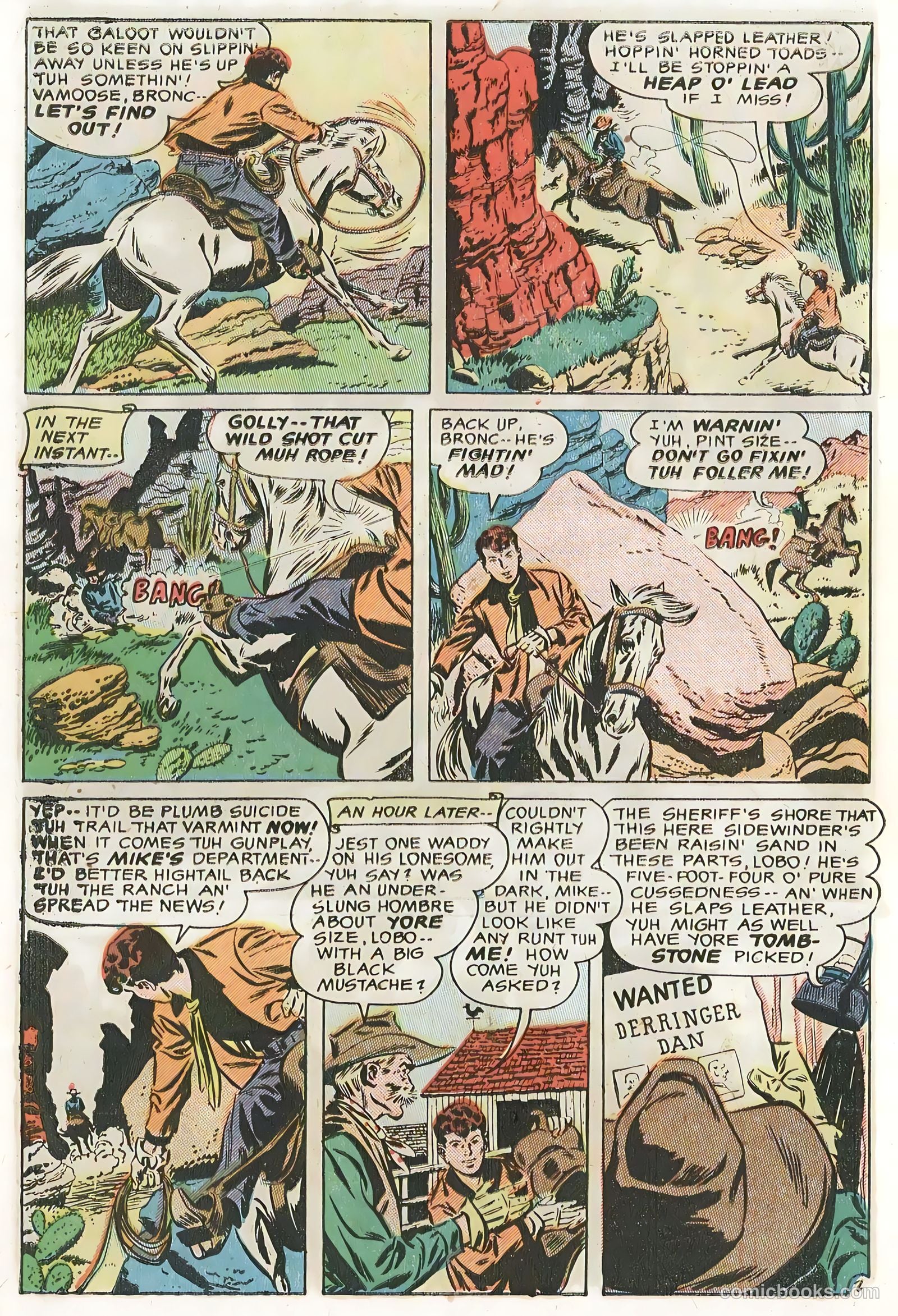 The Hooded Horseman #21 (1951) — page 28 of 36