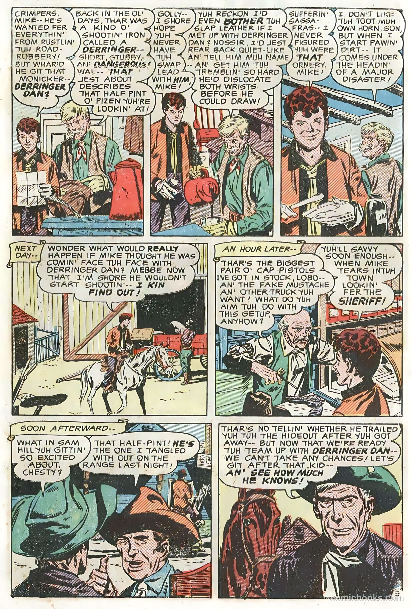 The Hooded Horseman #21 (1951) — page 29 of 36
