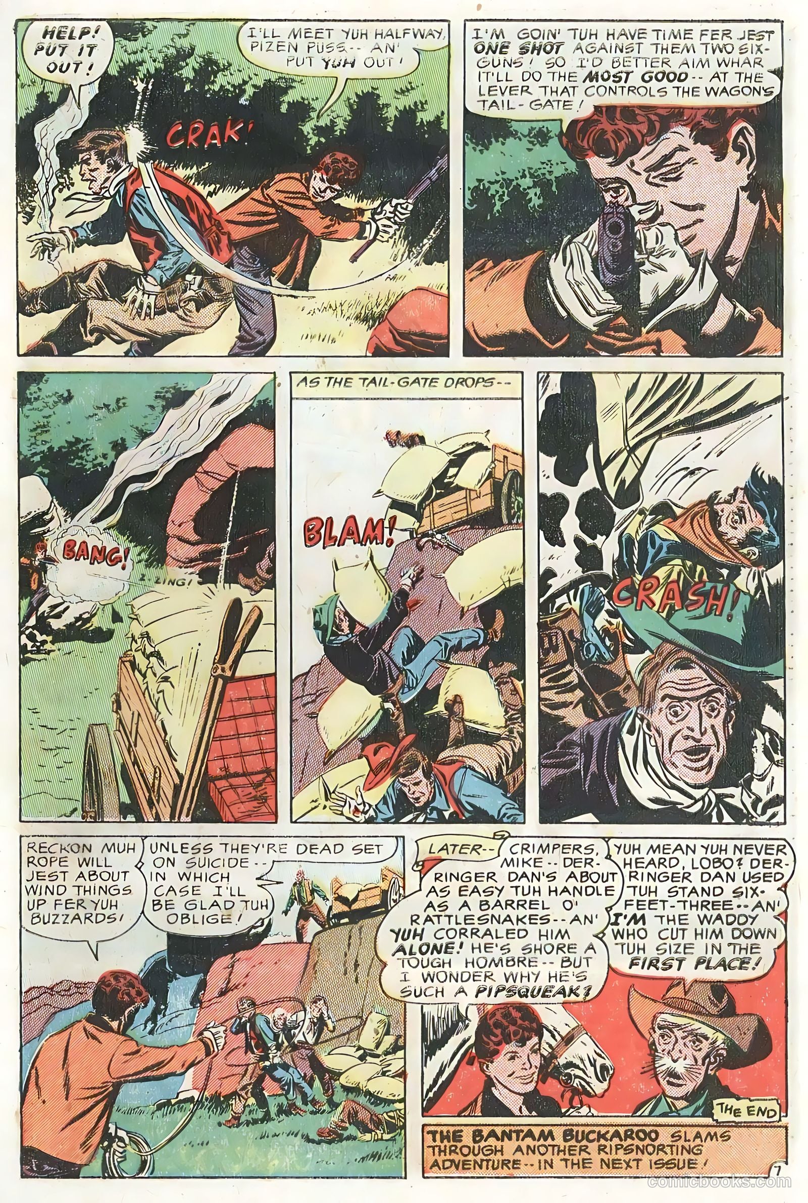 The Hooded Horseman #21 (1951) — page 33 of 36