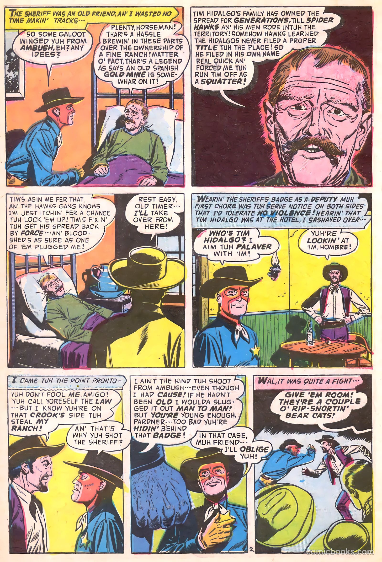 The Hooded Horseman #22 (1952) — page 4 of 36