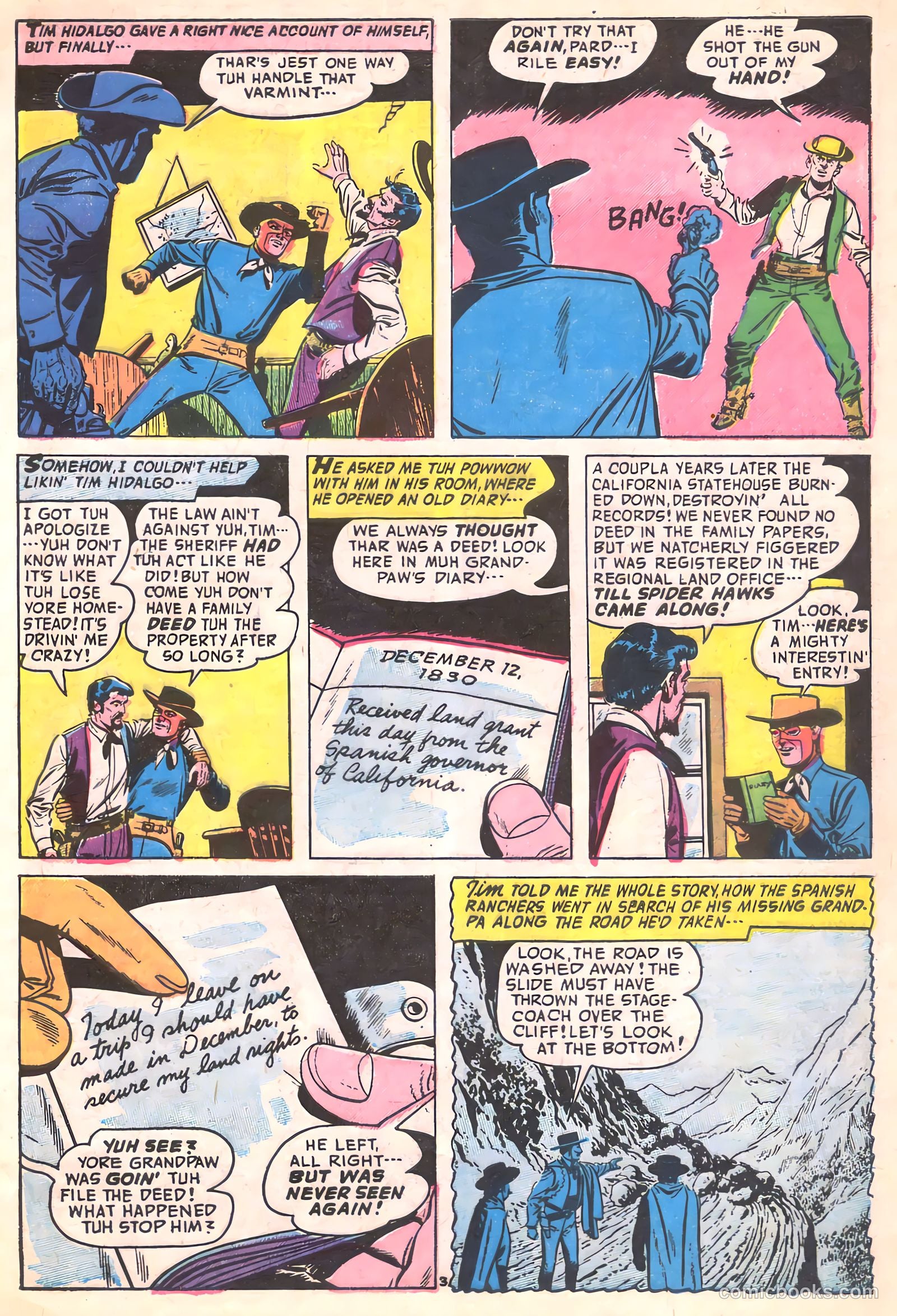 The Hooded Horseman #22 (1952) — page 5 of 36