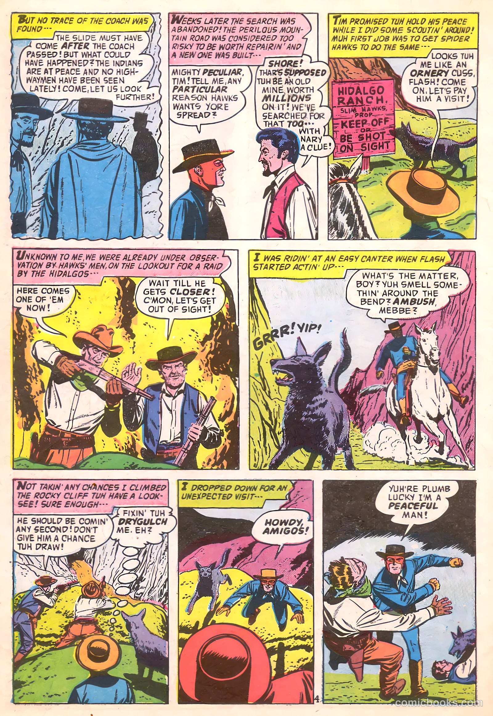 The Hooded Horseman #22 (1952) — page 6 of 36